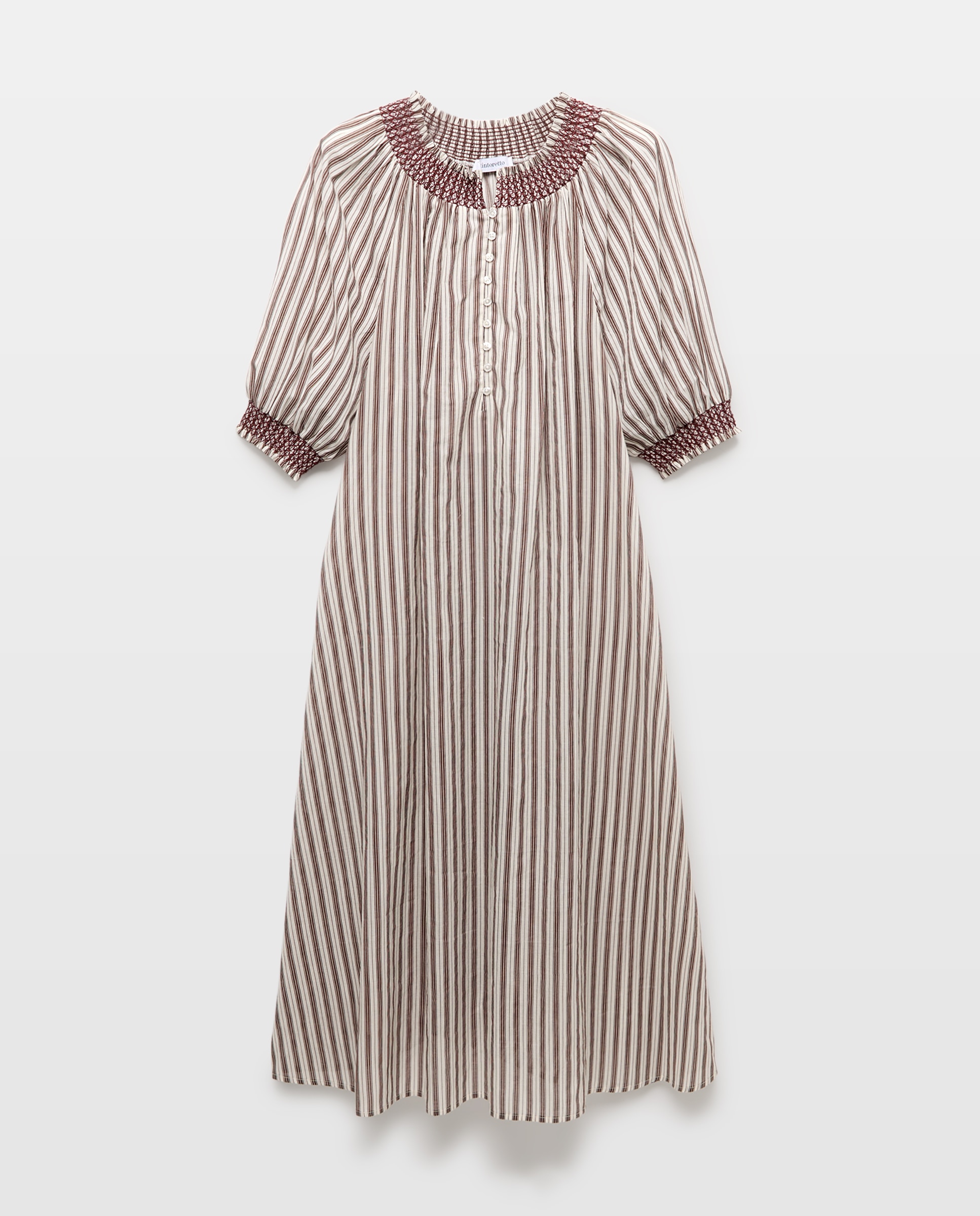 Imagem 0 de Vestido com Risca Fina