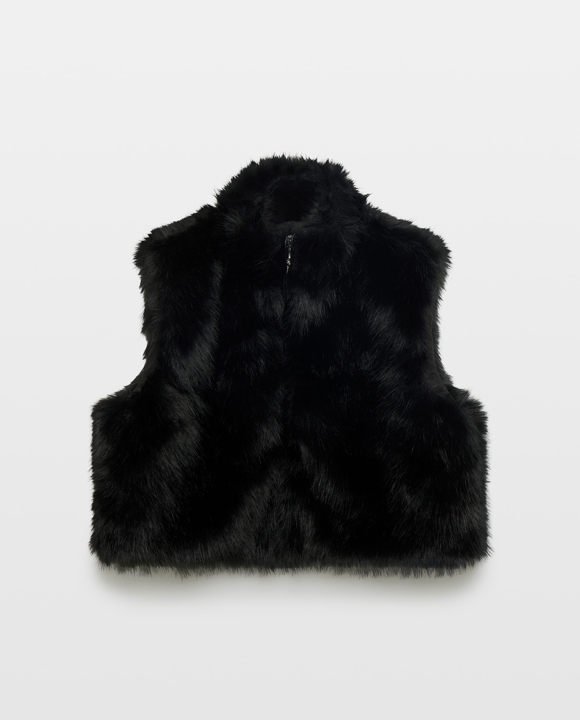 Chaleco falso pelo - Tintoretto - Negro Negro-3