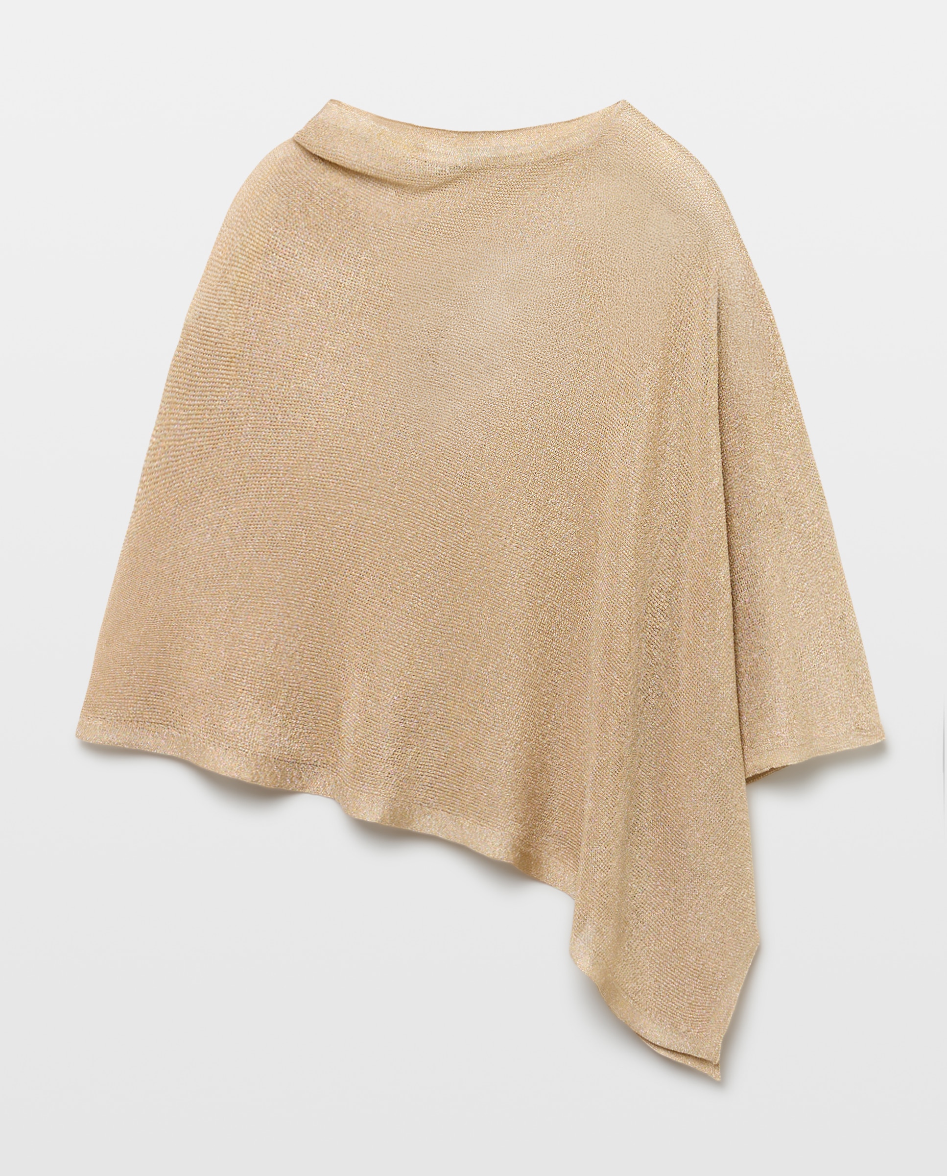 Poncho de punto fino de fiesta - Tintoretto - 390 Oro 390 Oro-4