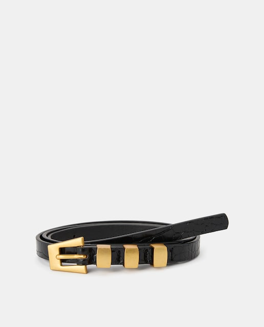 Imagem 0 de Cinto Elástico Grosso com Fivela Forrada