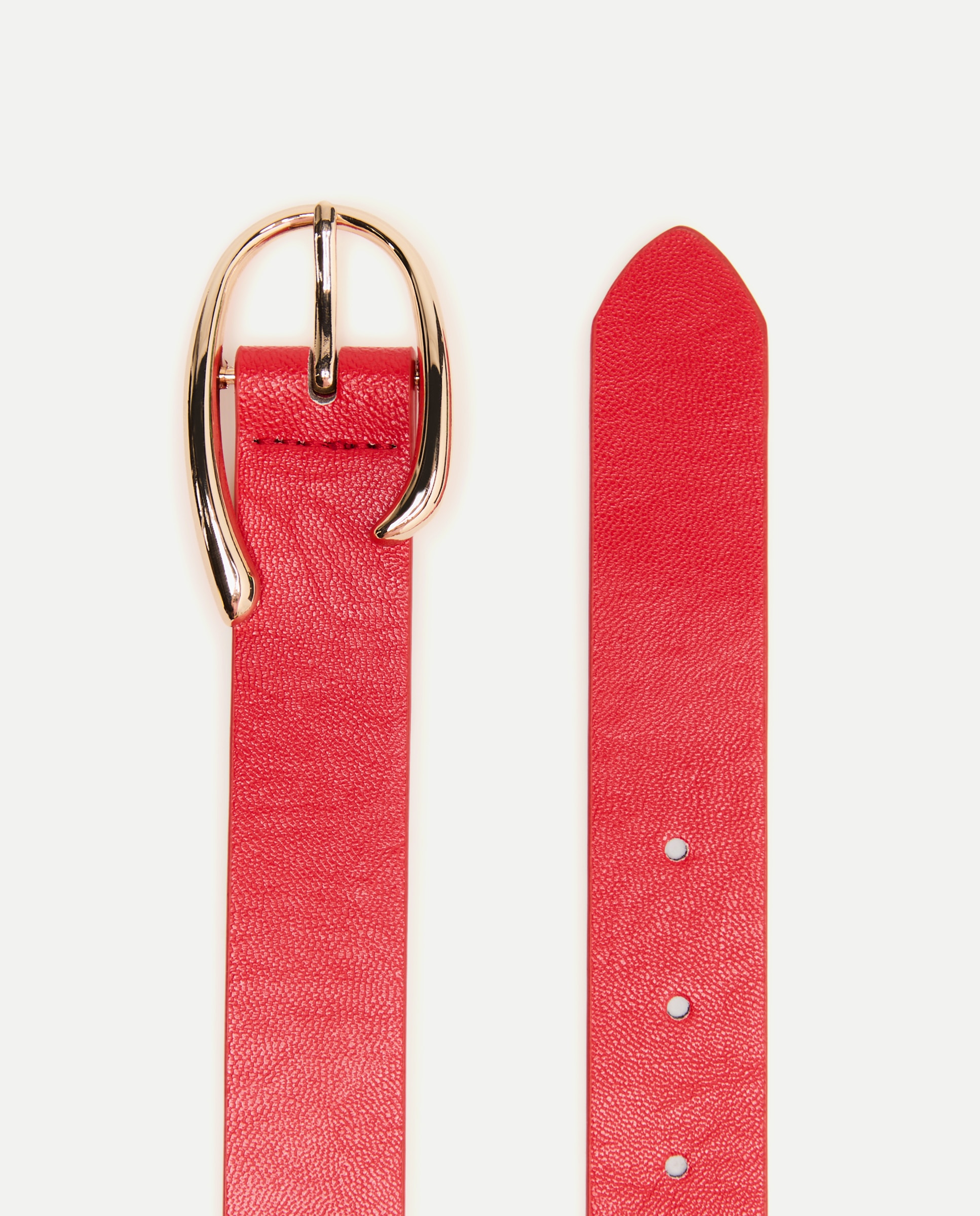 Cinto com Fivela Aberta 600 Vermelho-2