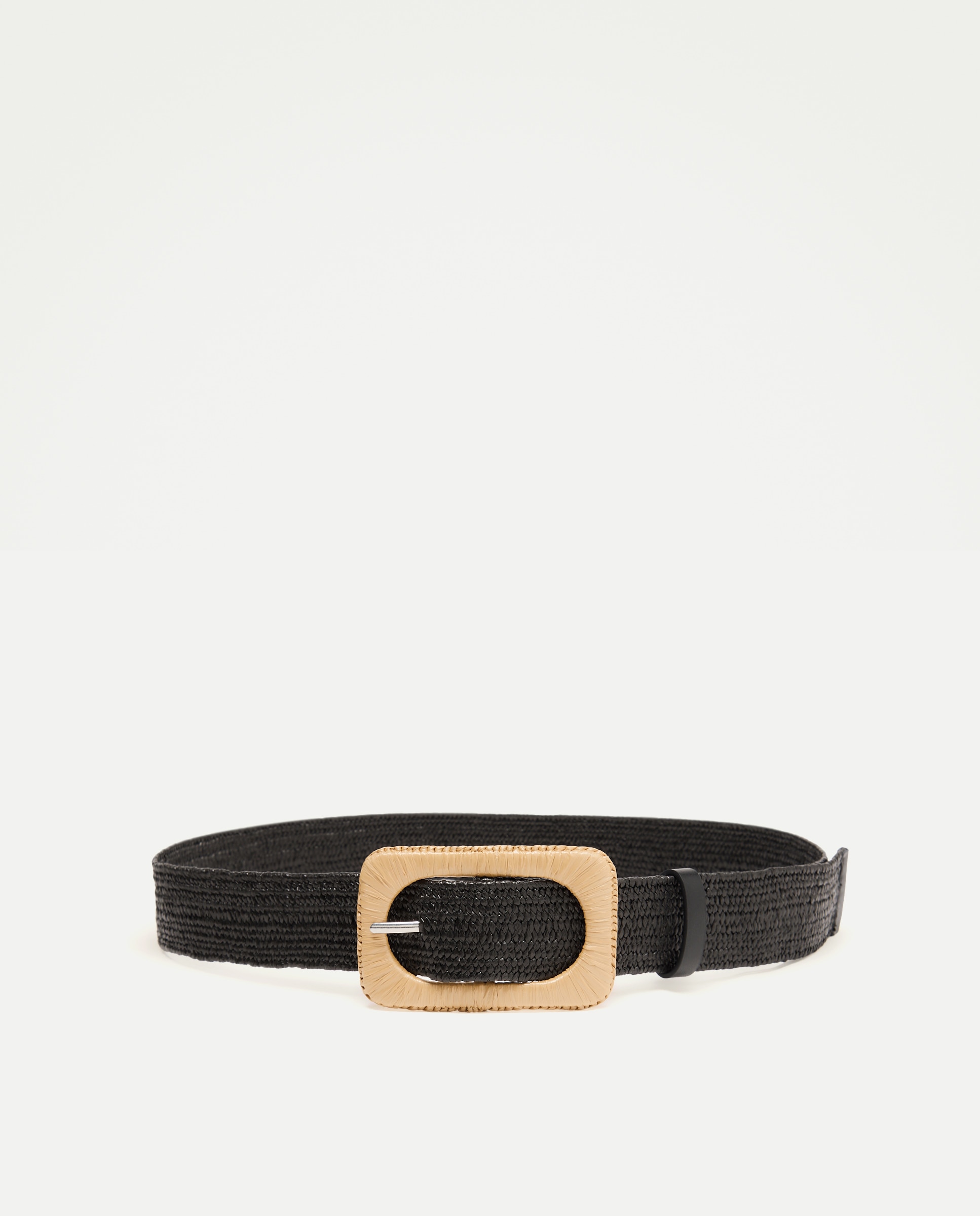 Imagem 0 de Cinto Elástico com Efeito de Ráfia