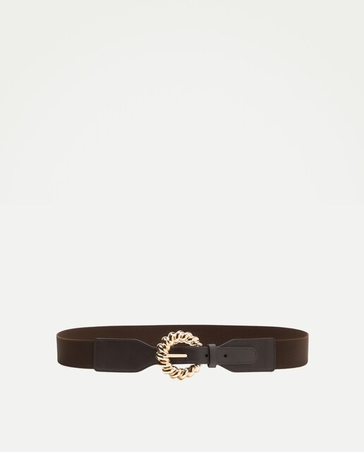 Imagem 0 de Cinto Elástico com Fivela de Flor