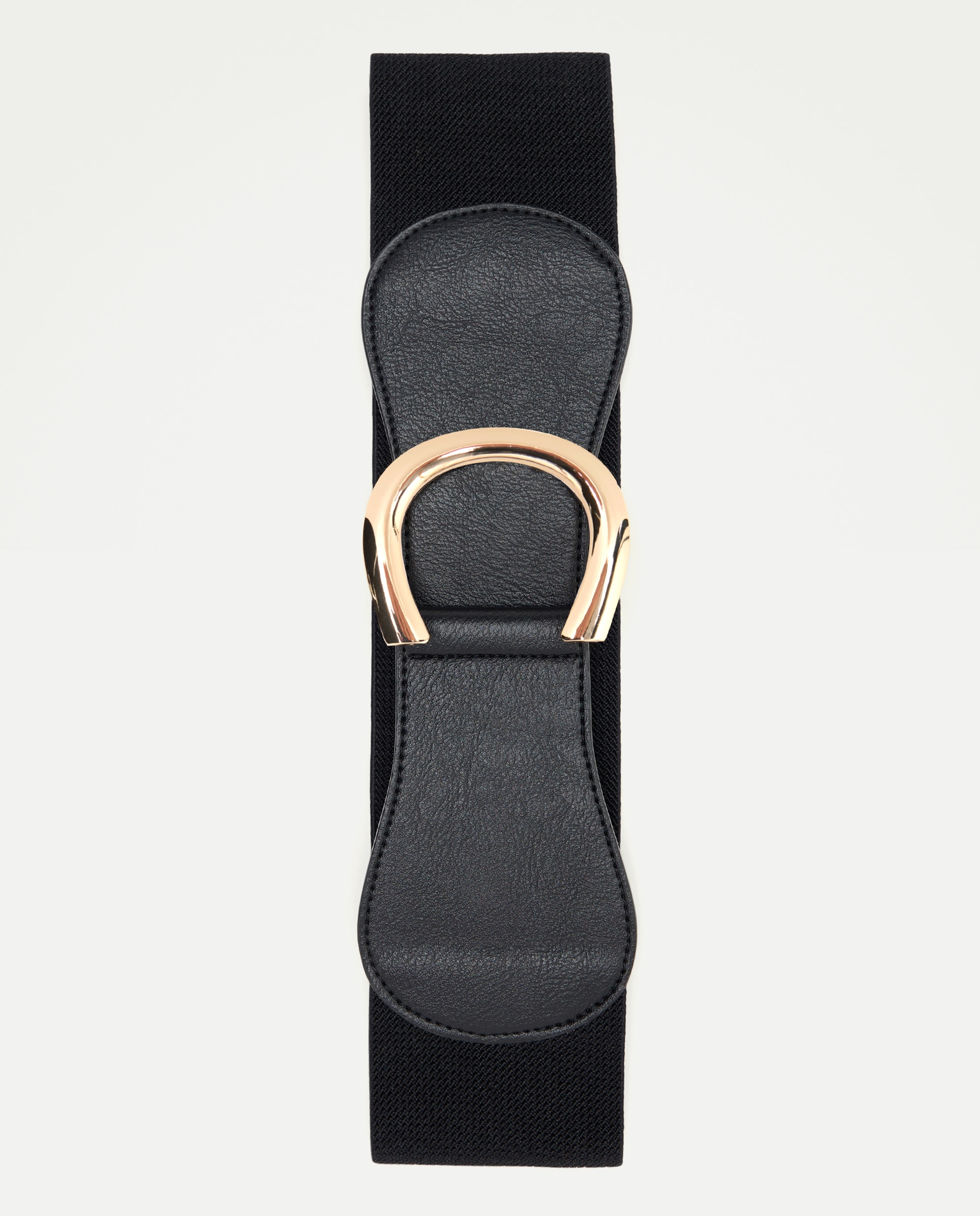 Faixa Elástica com Fivela "C" Preto-2