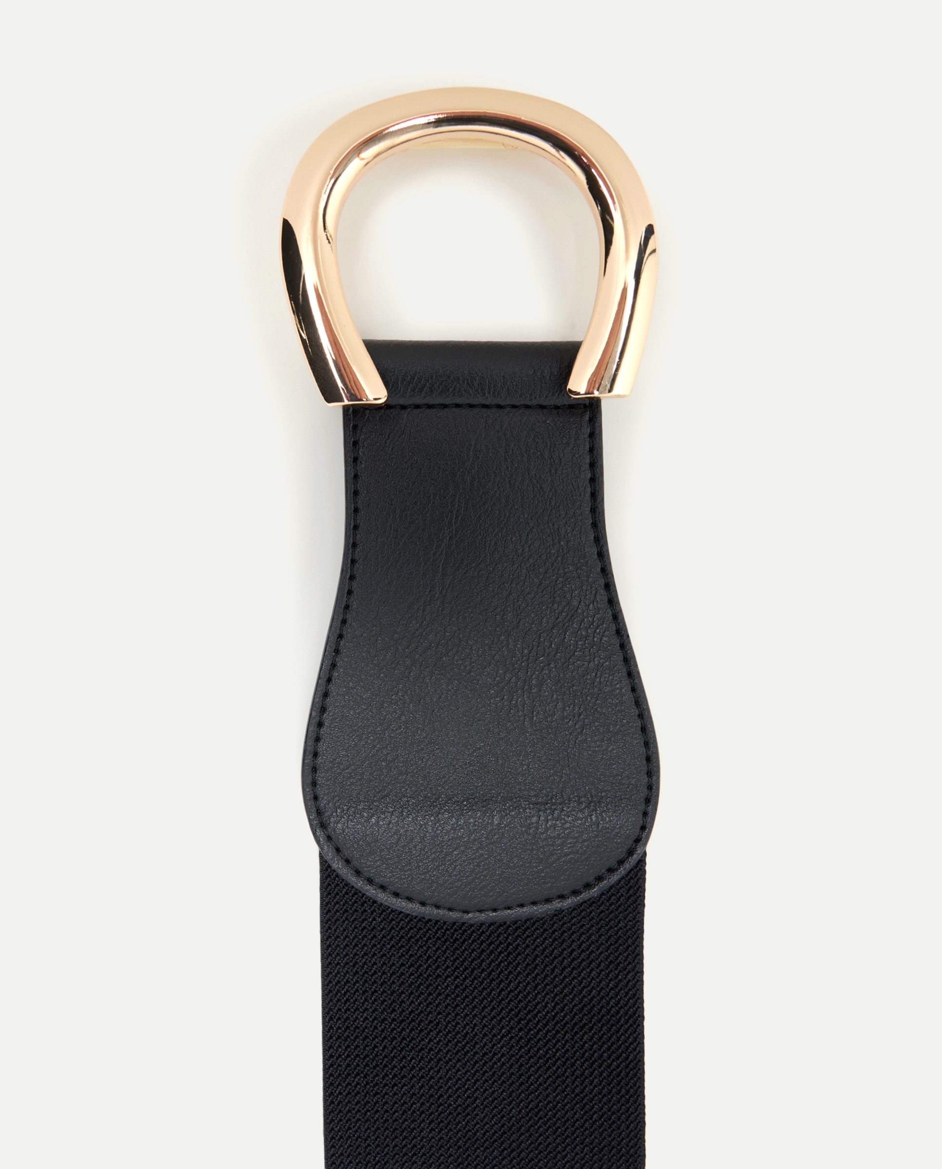 Faixa Elástica com Fivela "C" Preto-3