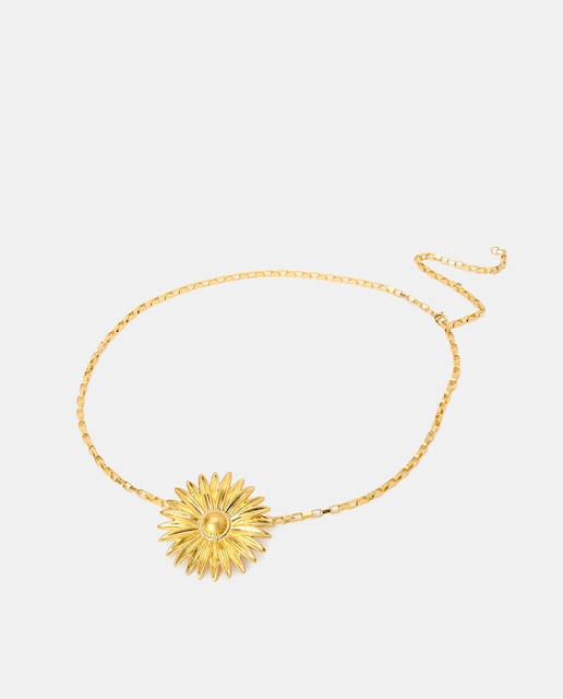 Imagem 0 de Cinto Metálico com Flor