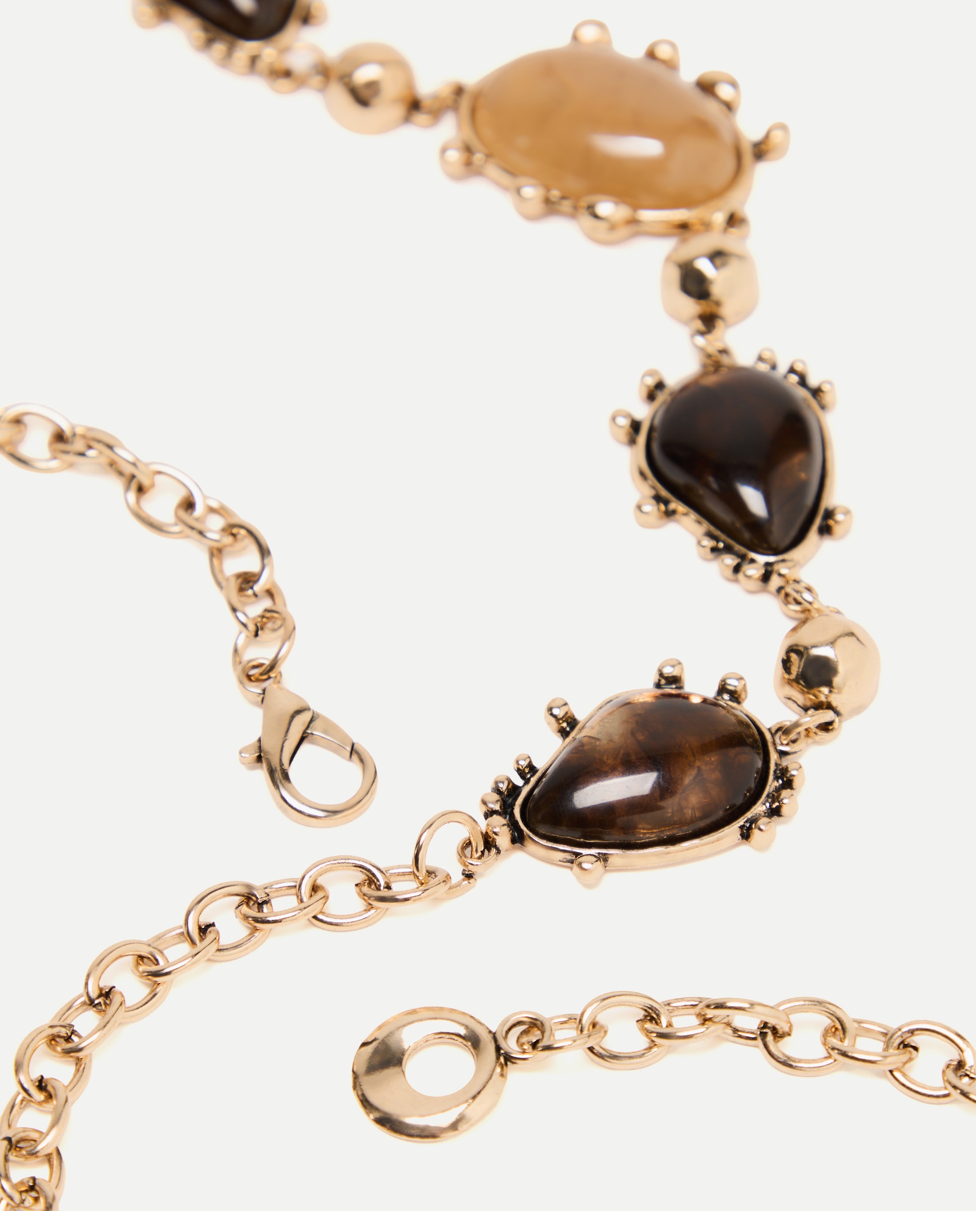 Cinto Metálico de Festa Castanho-2