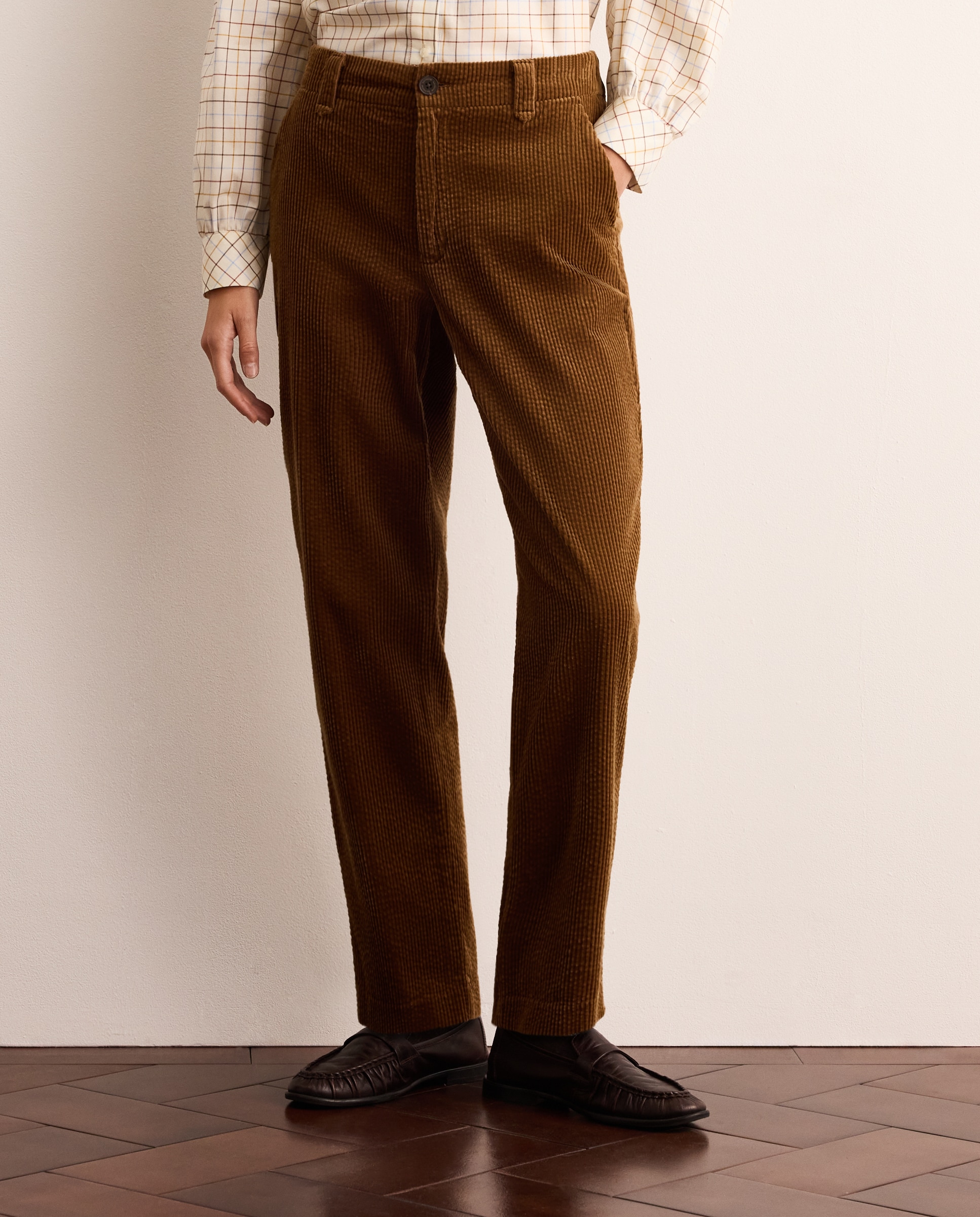 Pantalón de pana gruesa de mujer - Lloyd's - Toffee Toffee-2