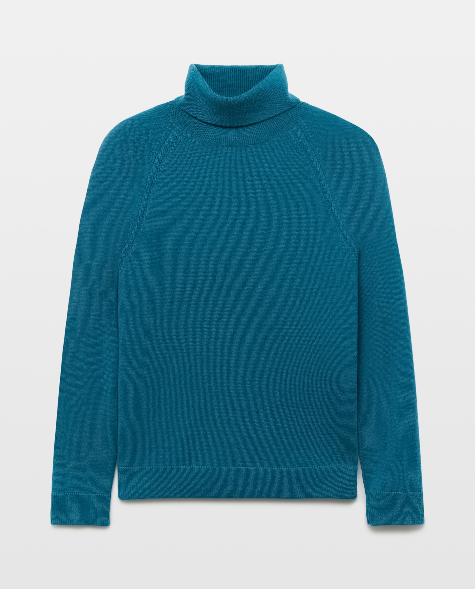 Jersey de mujer con manga larga y cuello cisne - Lloyd's - Azul oscuro Azul oscuro-4