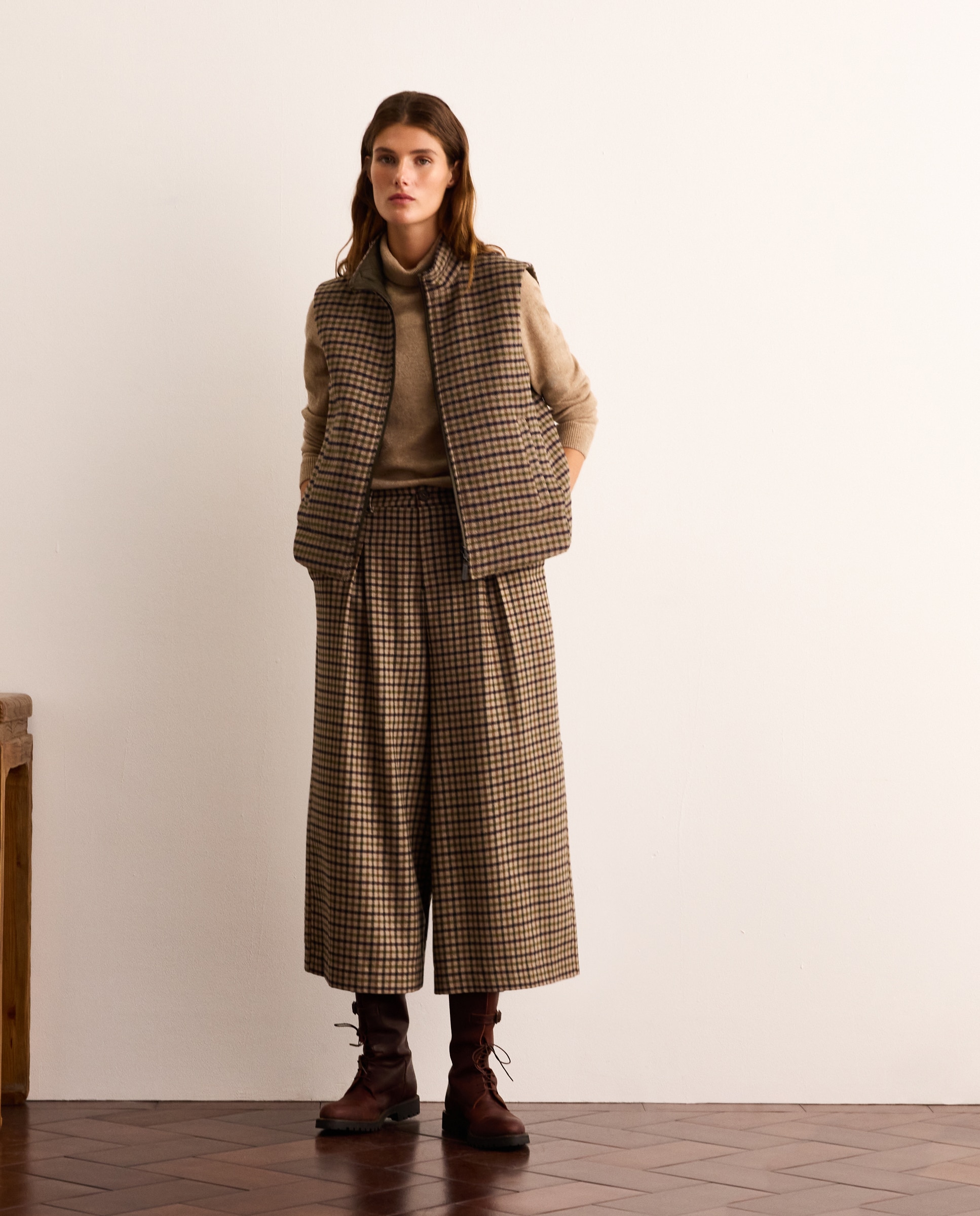 Imagen 2 de Jersey de mujer de manga larga cisne con mezcla cashmere - Lloyd's - Beige Beige