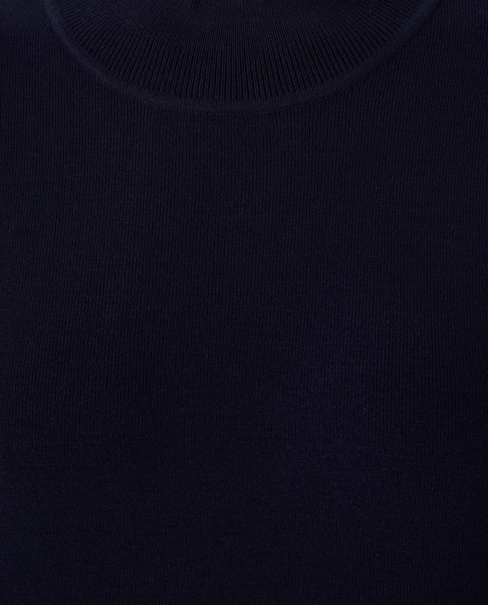 Camisola de Malha Lisa de Viscose Azul-marinho-6