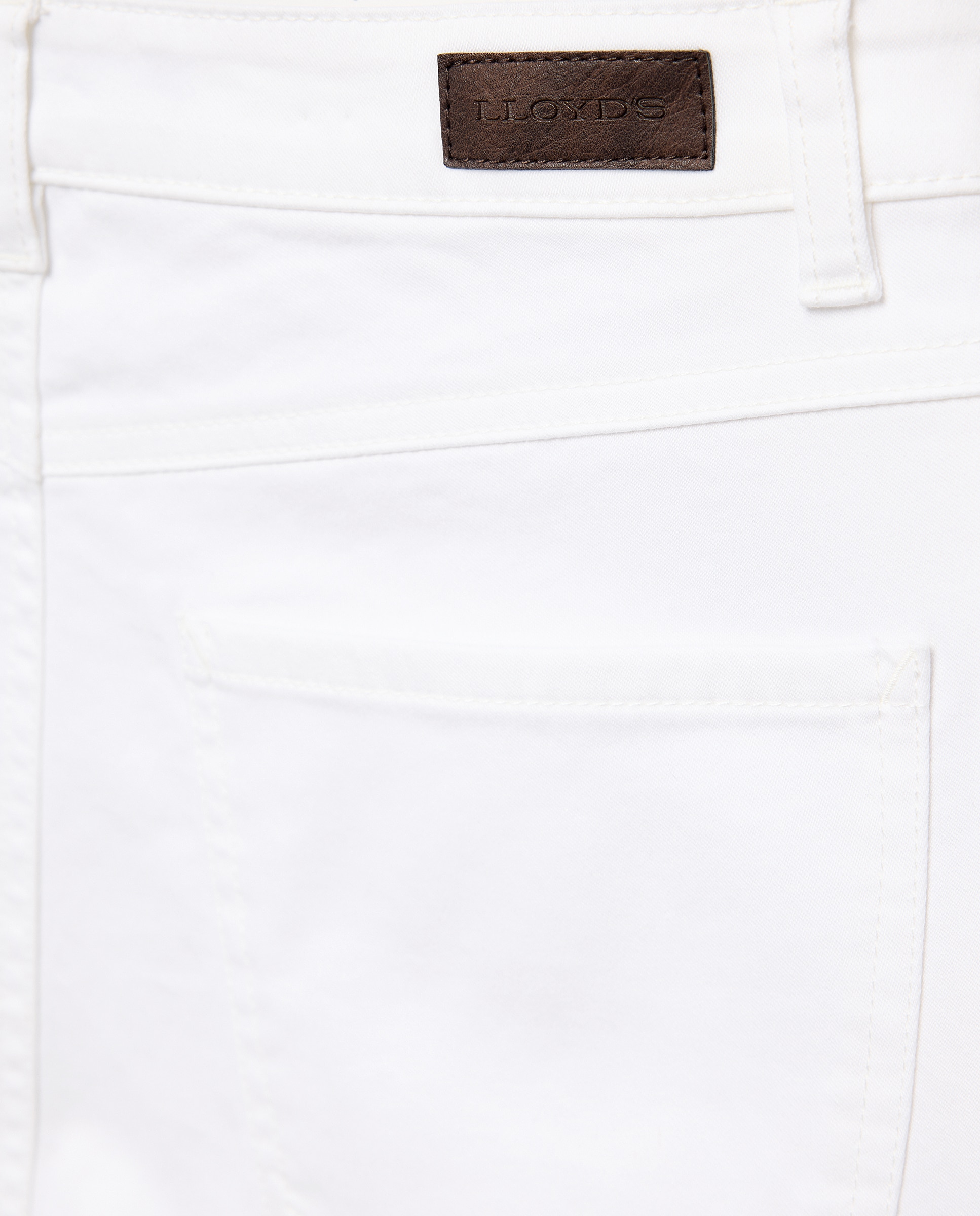 Pantalón básico de mujer de tipo recto - Lloyd's - 850 Piedra Blanco-5