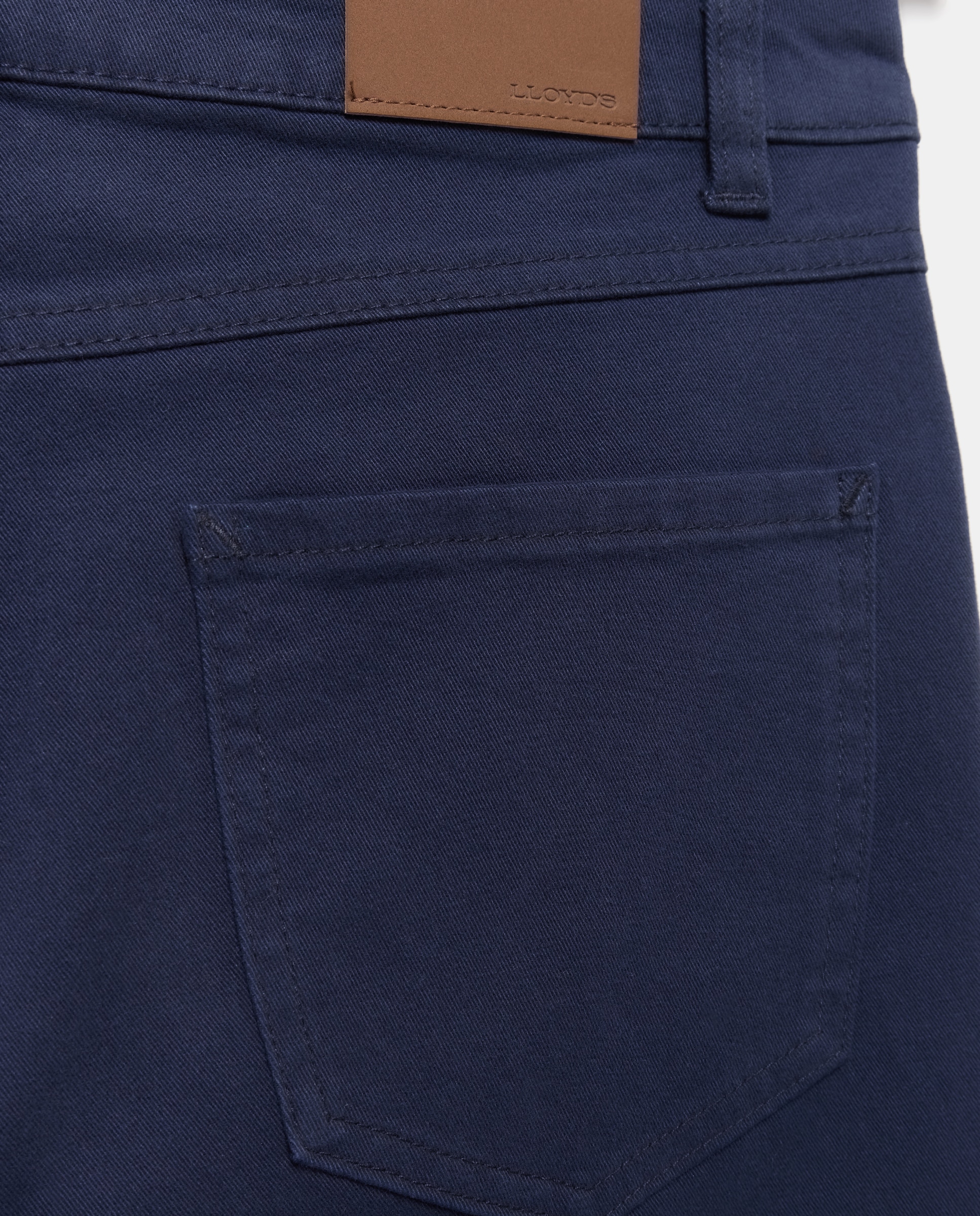 Pantalón de pitillo liso de mujer - Lloyd's - Azul marino Azul marino-5