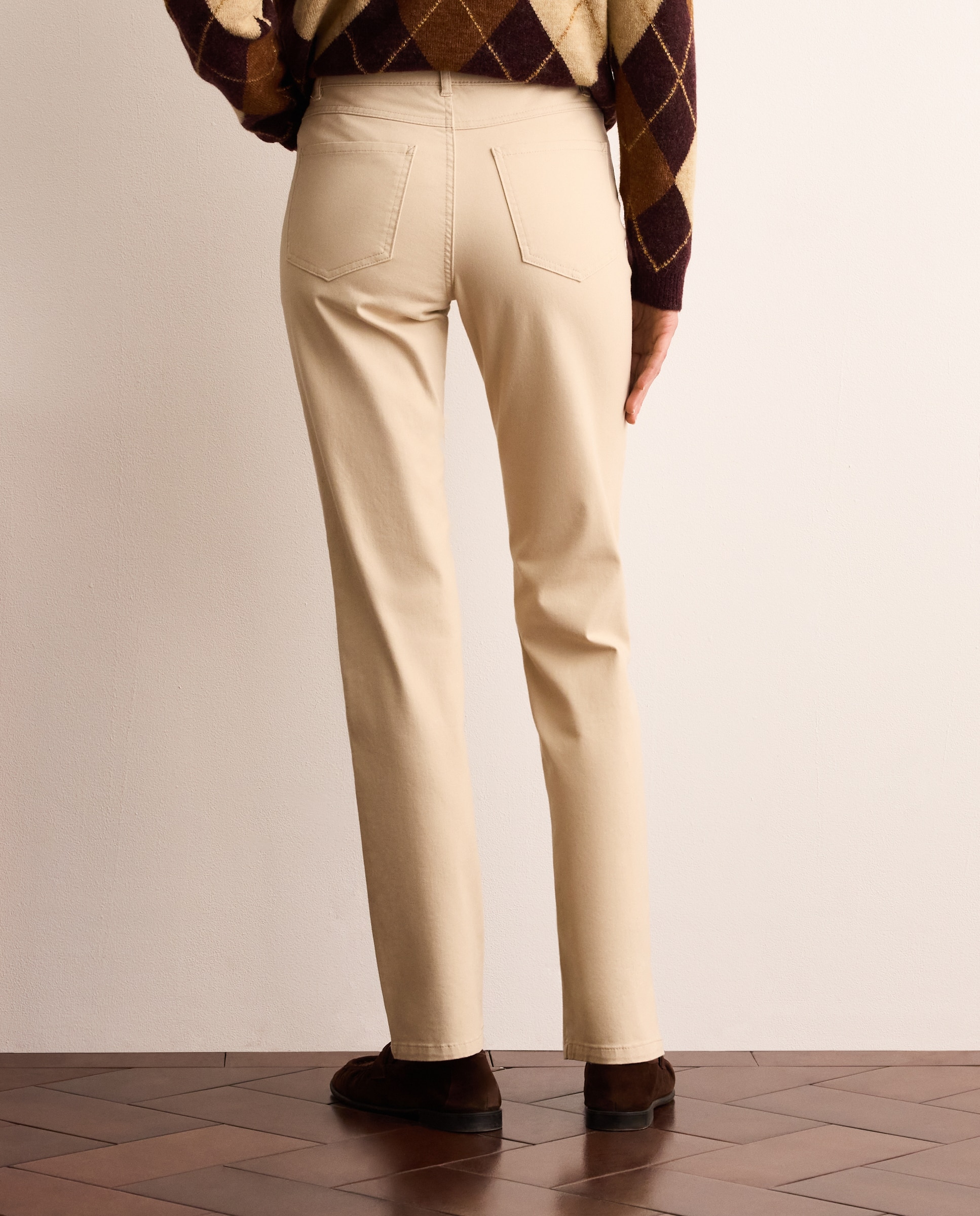 Pantalón de vestir liso de mujer - Lloyd's - 120 Crudo 120 Crudo-3