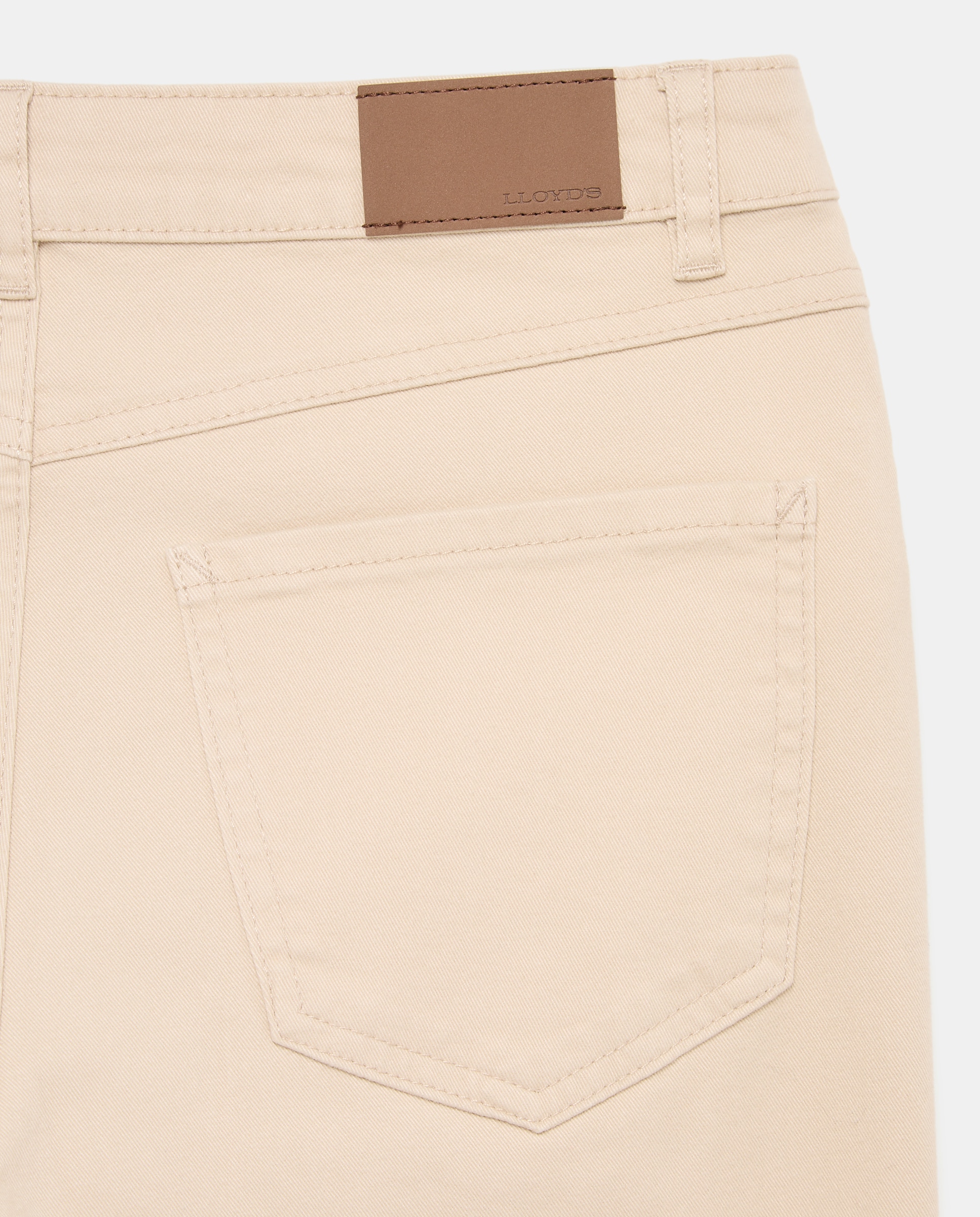 Pantalón recto liso de mujer - Lloyd's - 120 Crudo 120 Crudo-5