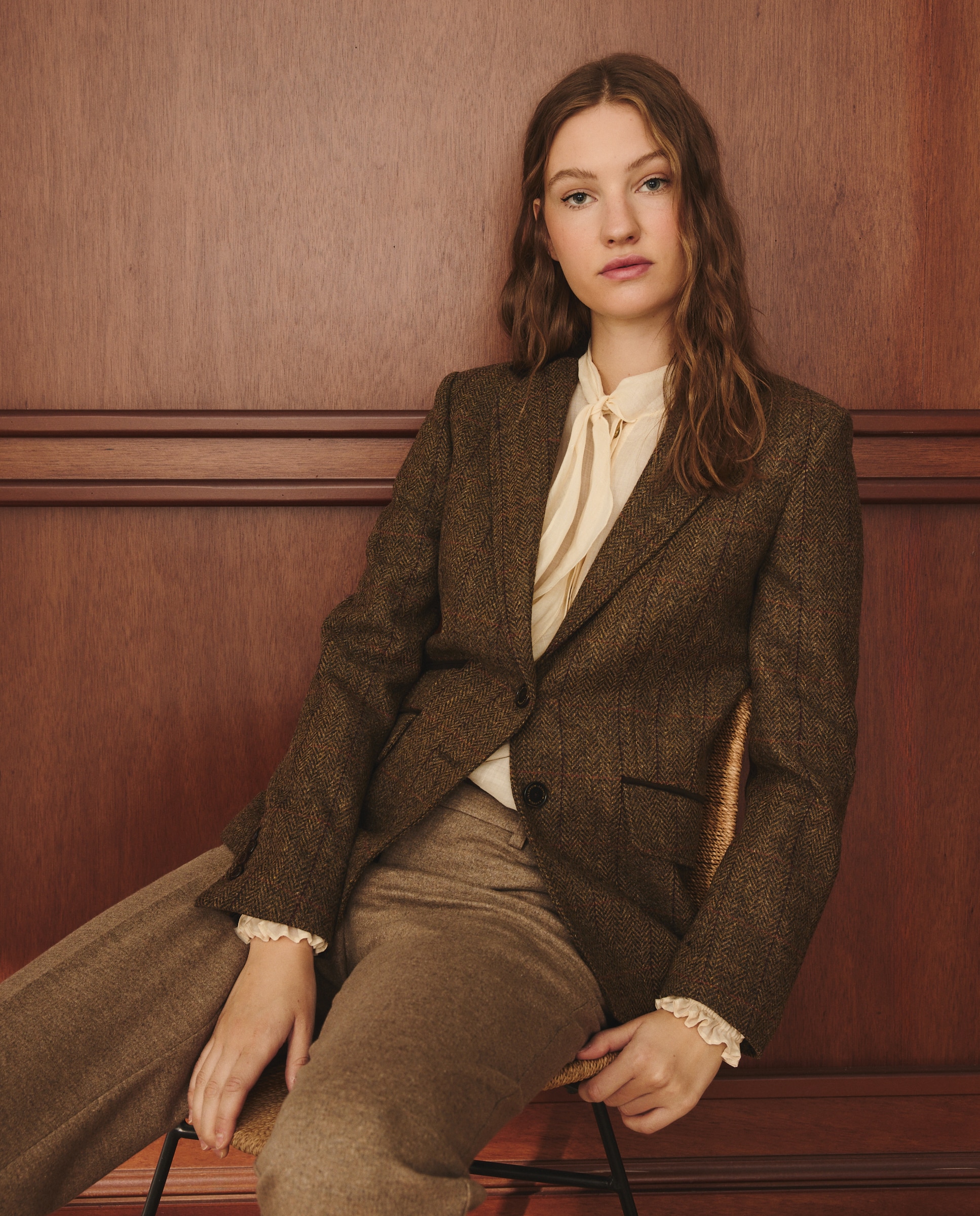 Imagem 0 de Blazer de Veludo com Cotoveleiras