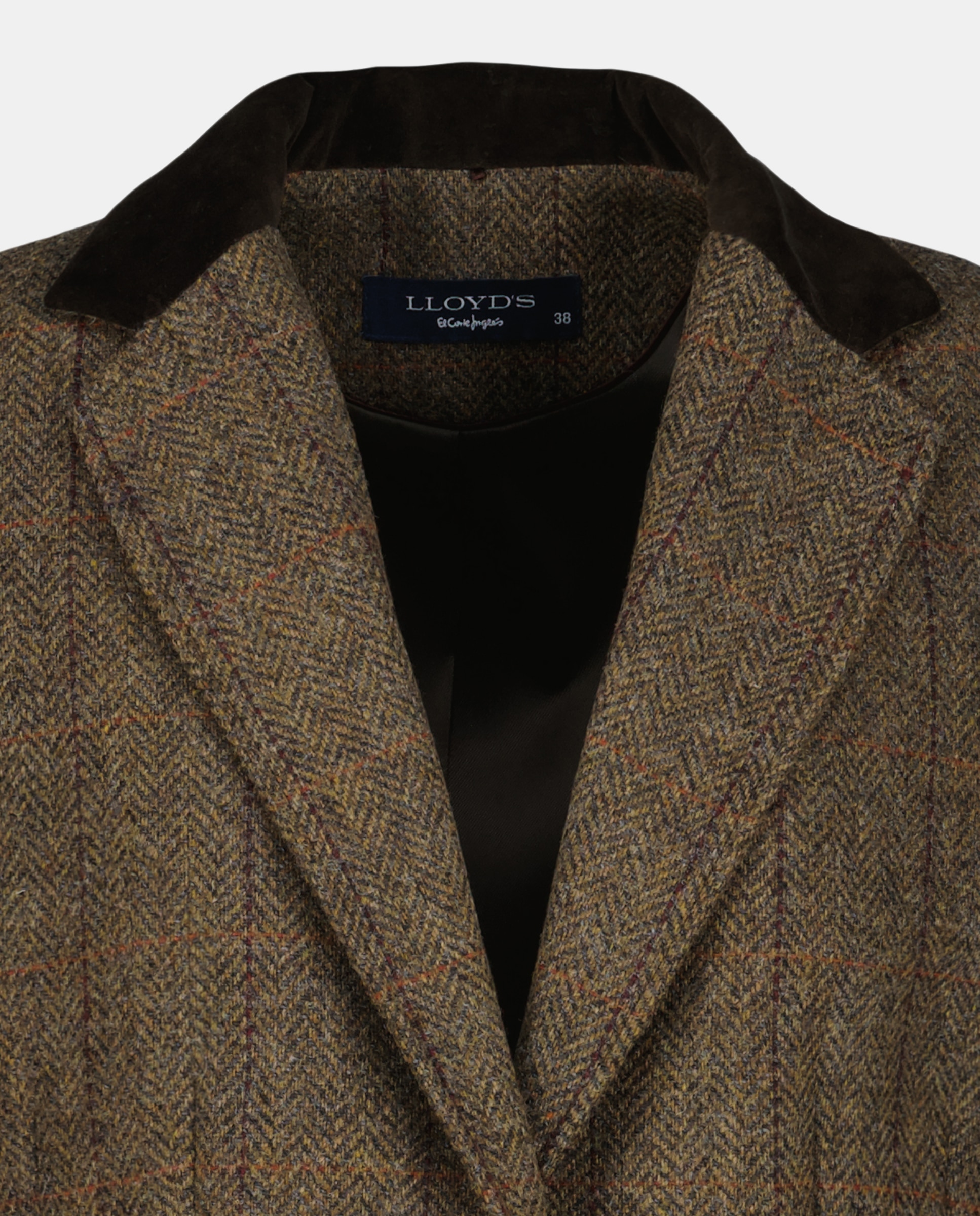 Blazer de Veludo com Cotoveleiras Torrado-5