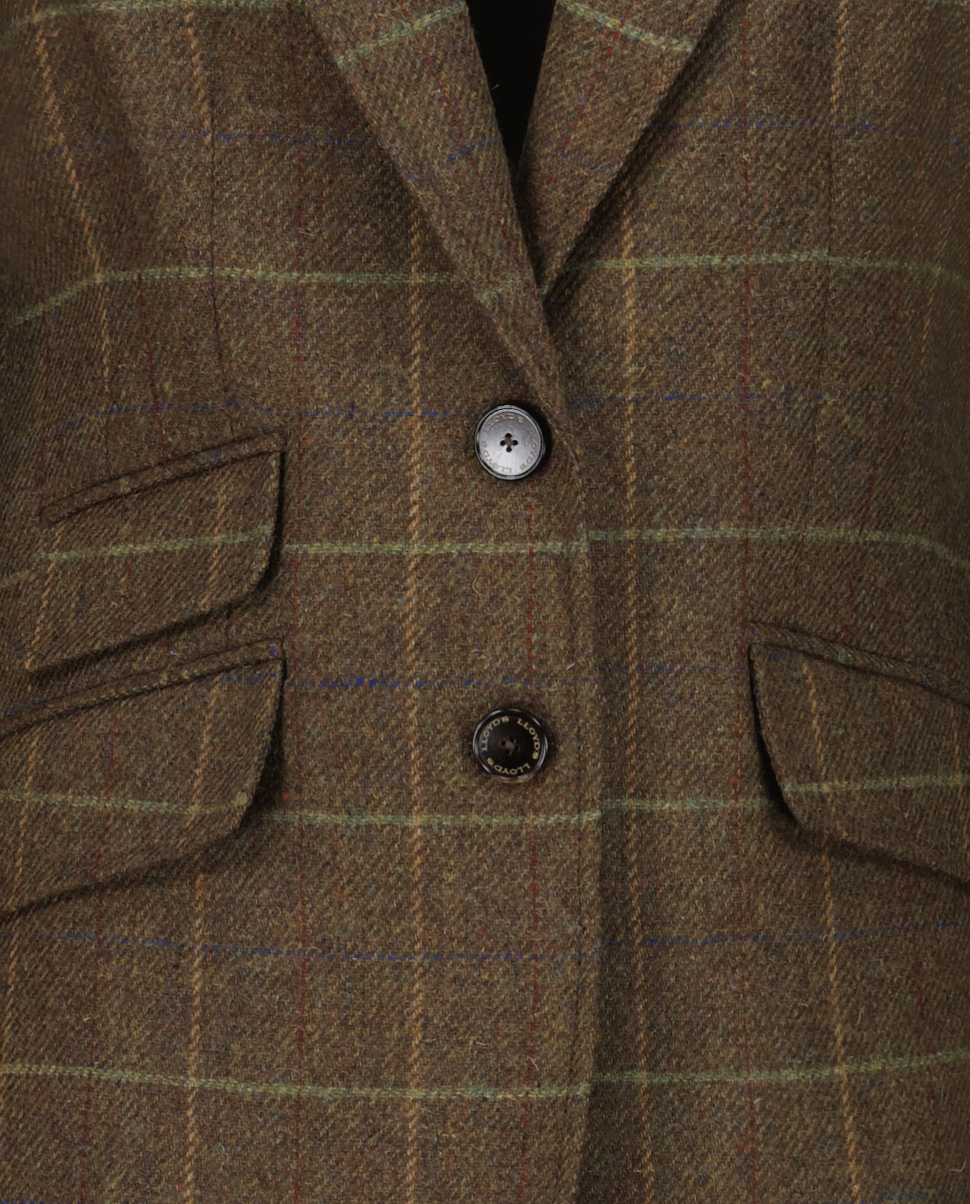 Blazer aos Quadrados com Cotoveleiras 520 Caqui-5