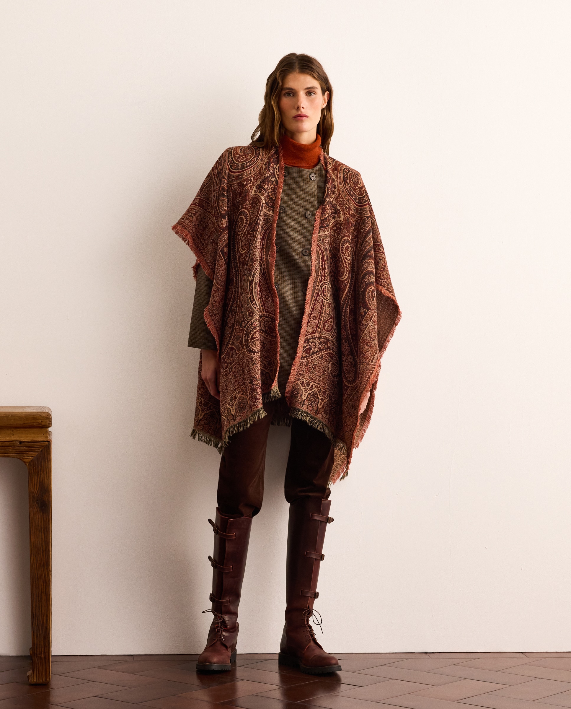 Chaqueta de mujer con cuello caja - Lloyd's - Toffee Toffee-5