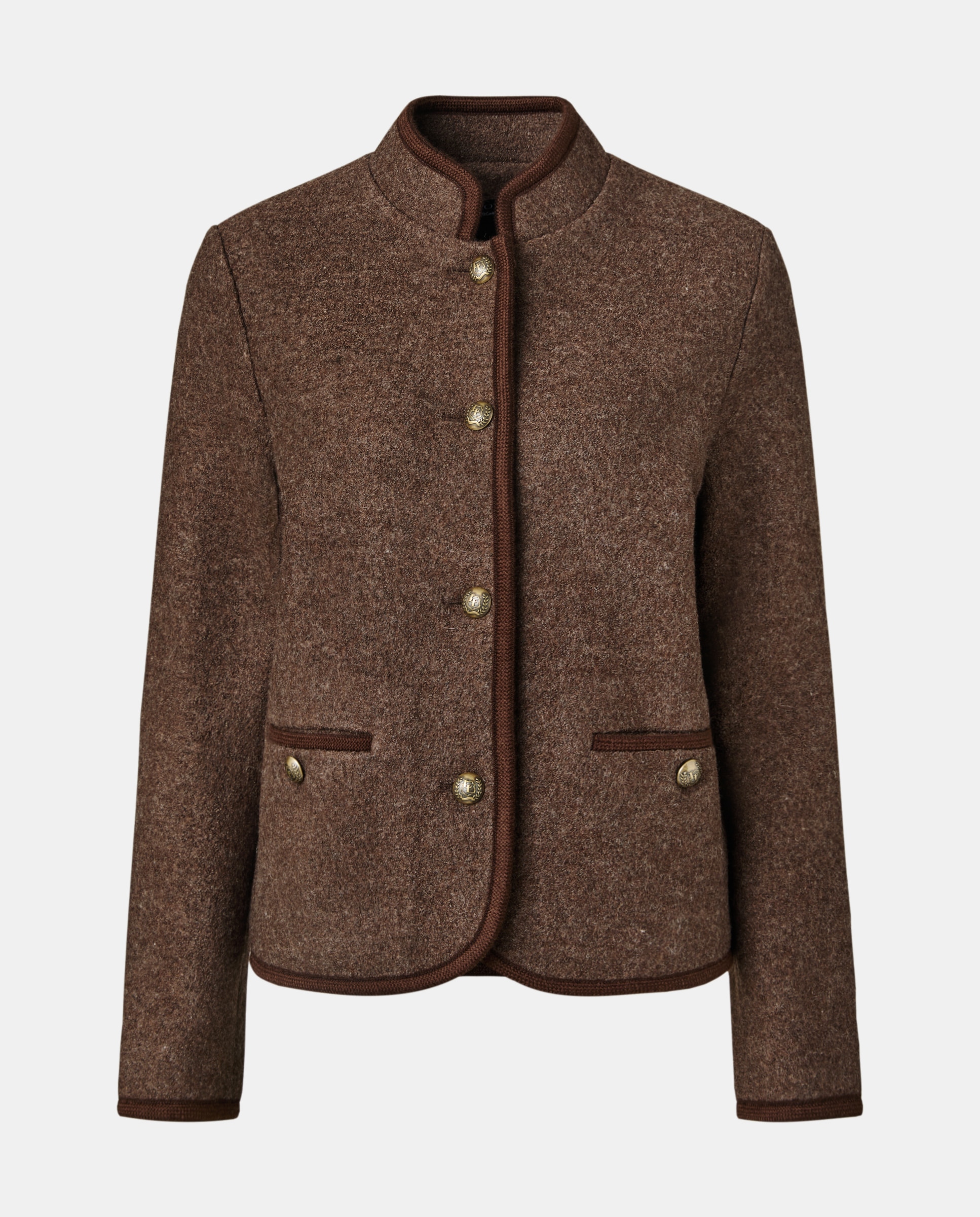 Casaco Austríaco Curto 700 Castanho-4