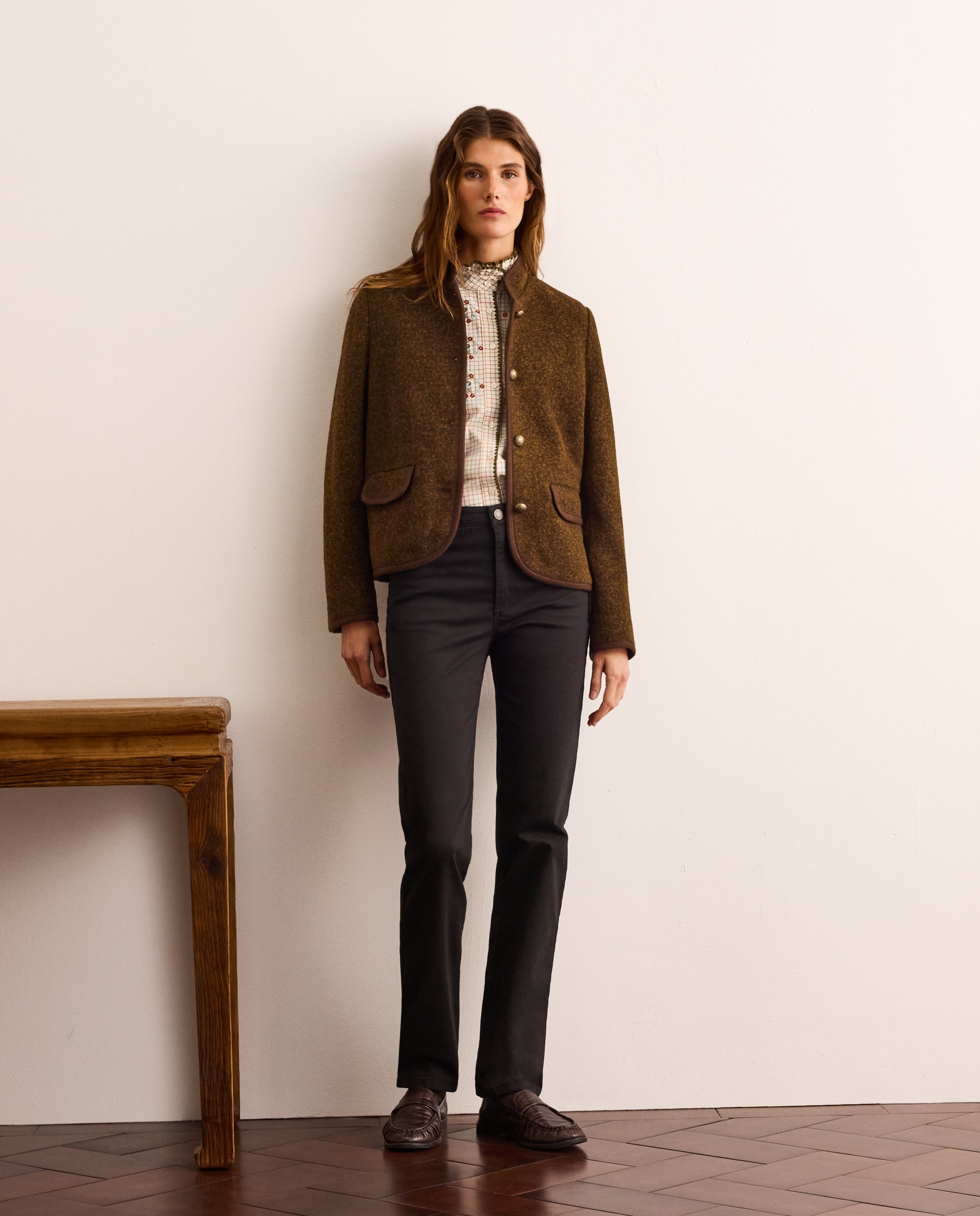 Imagen 2 de Chaqueta austriaca corta de mujer - Lloyd's - Marrón Marrón