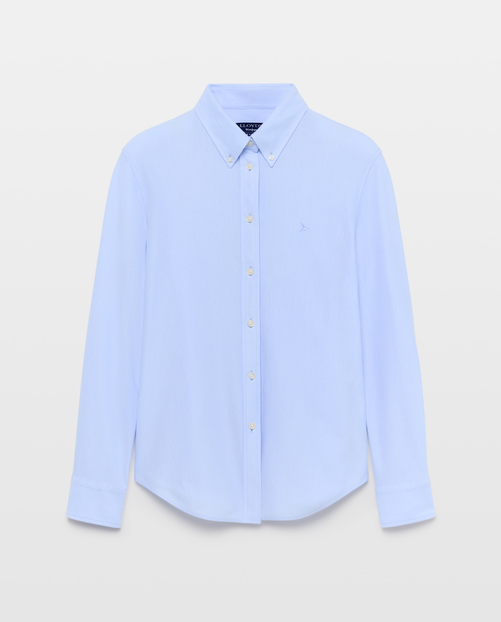 Camisa lisa de manga larga de mujer - Lloyd's - 400 Azul 400 Azul-4