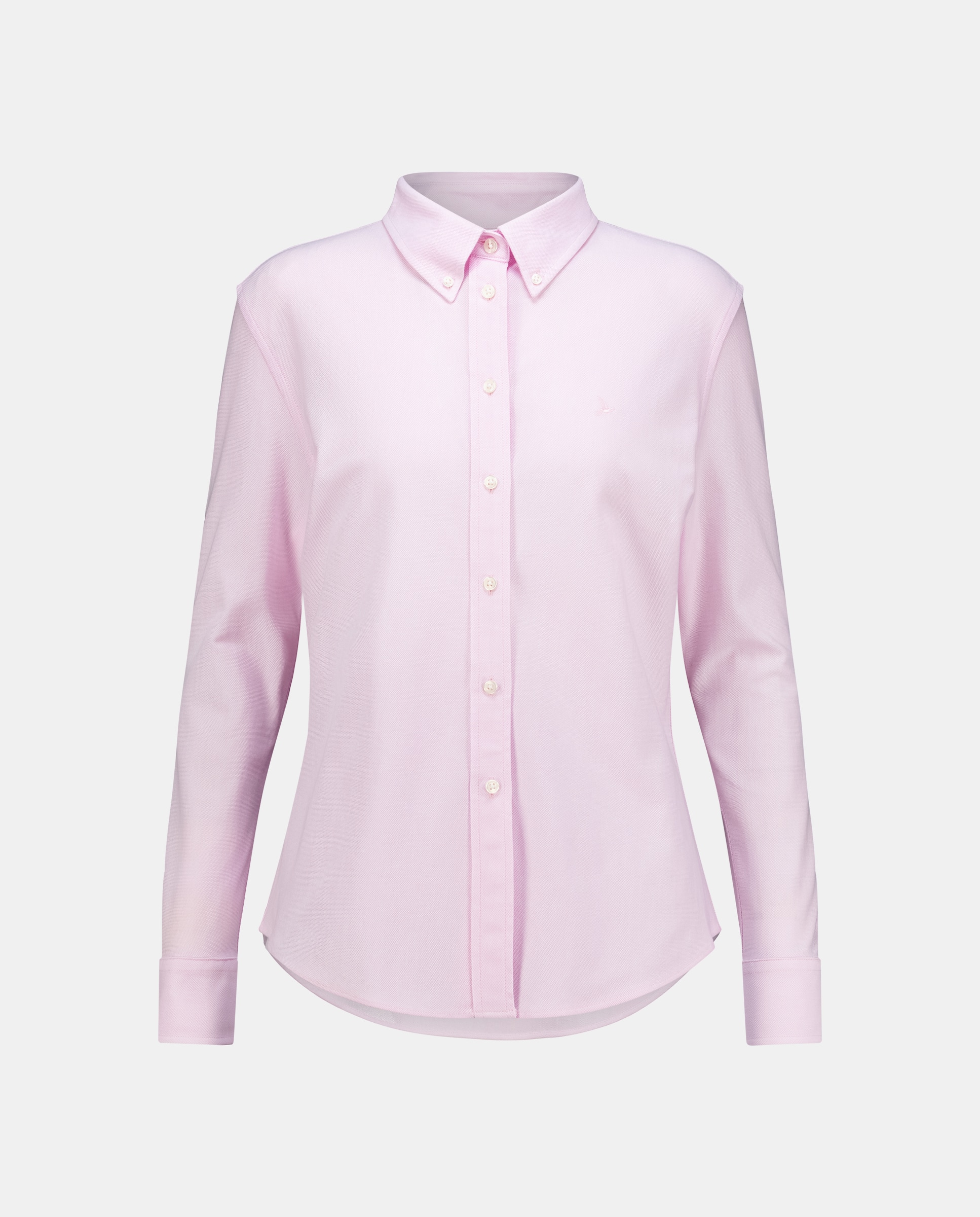 Camisa Lisa com Manga Comprida 200 Rosa-4