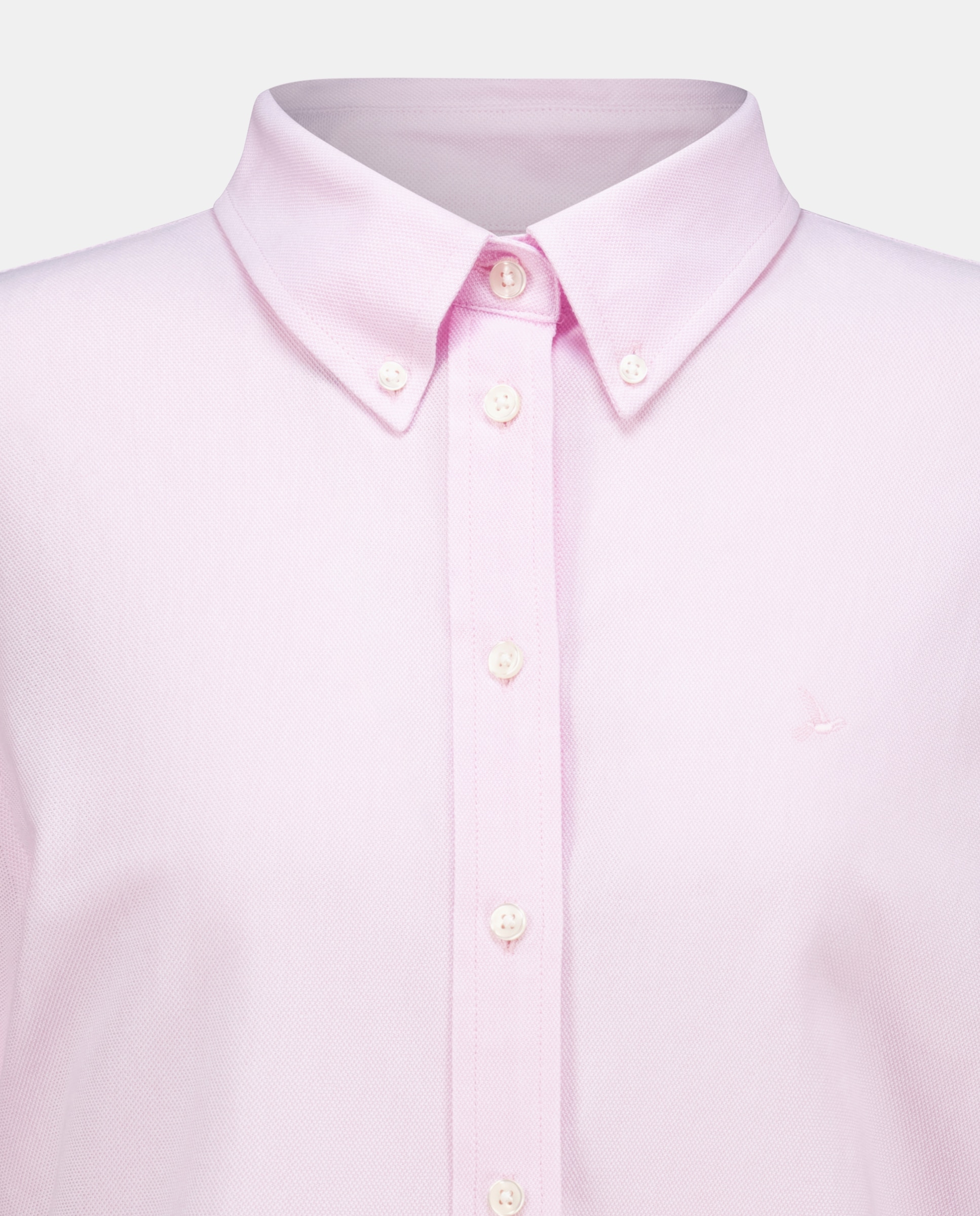 Camisa Lisa com Manga Comprida 200 Rosa-5