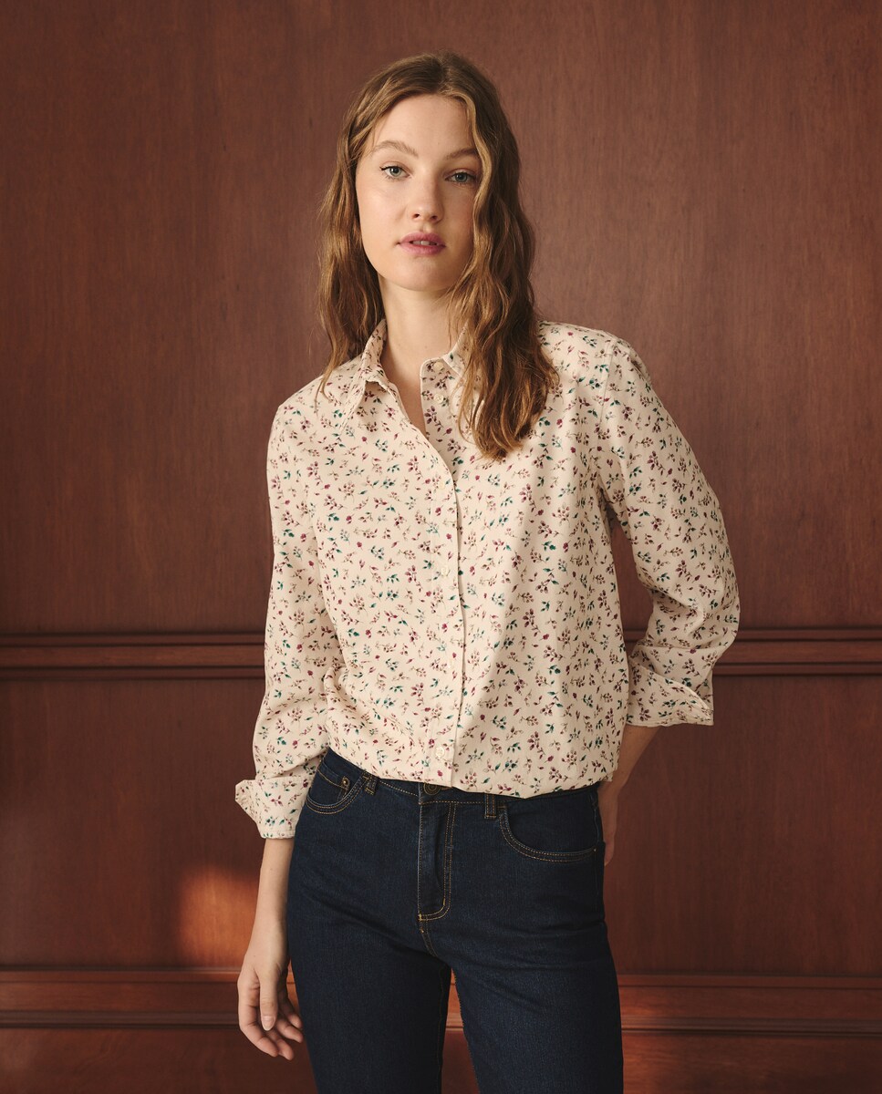 Camisa de mujer de manga larga estampada · Lloyd's · El Corte Inglés