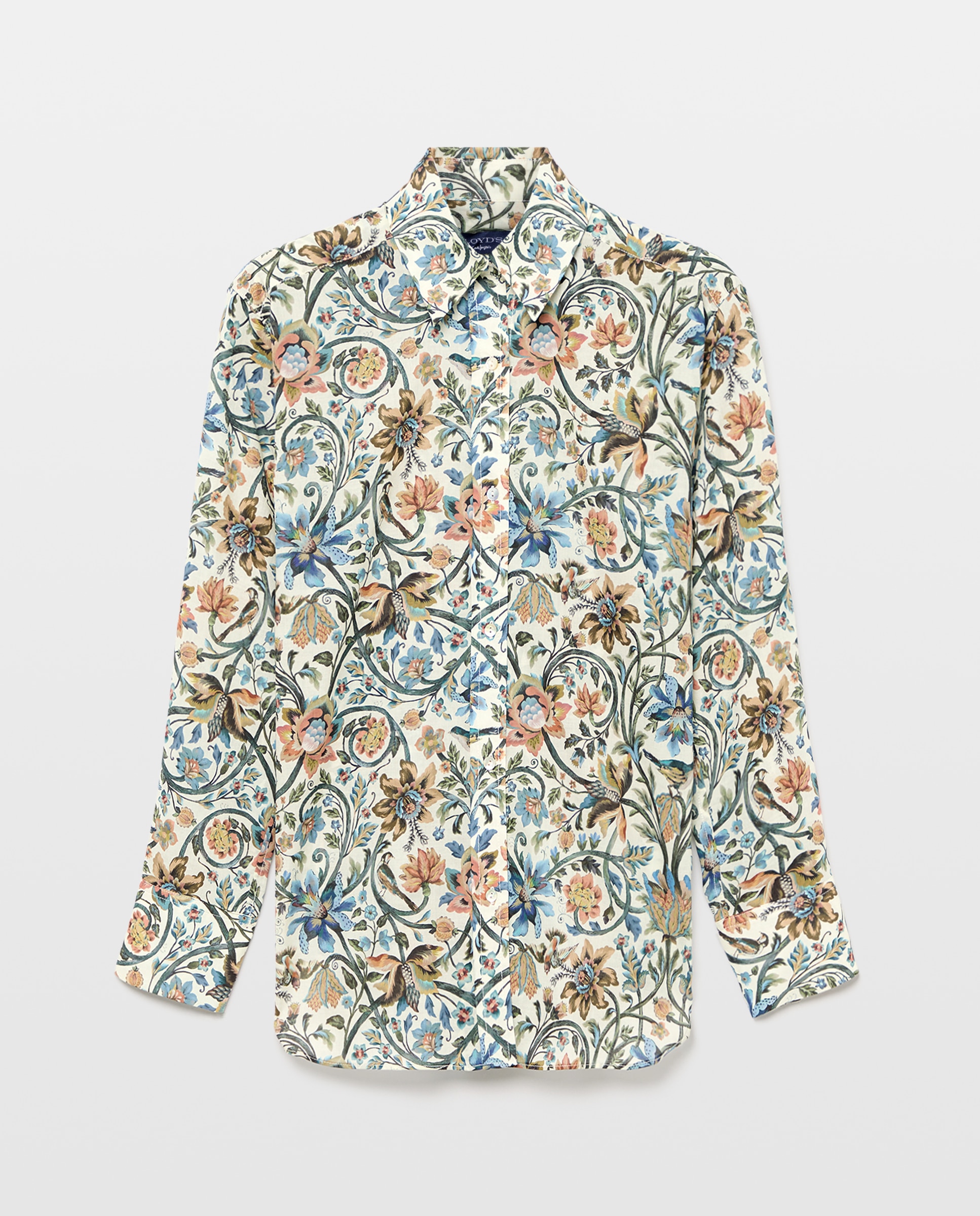 Camisa manga larga Colección Jardín - Lloyd's - Blanco Blanco-4