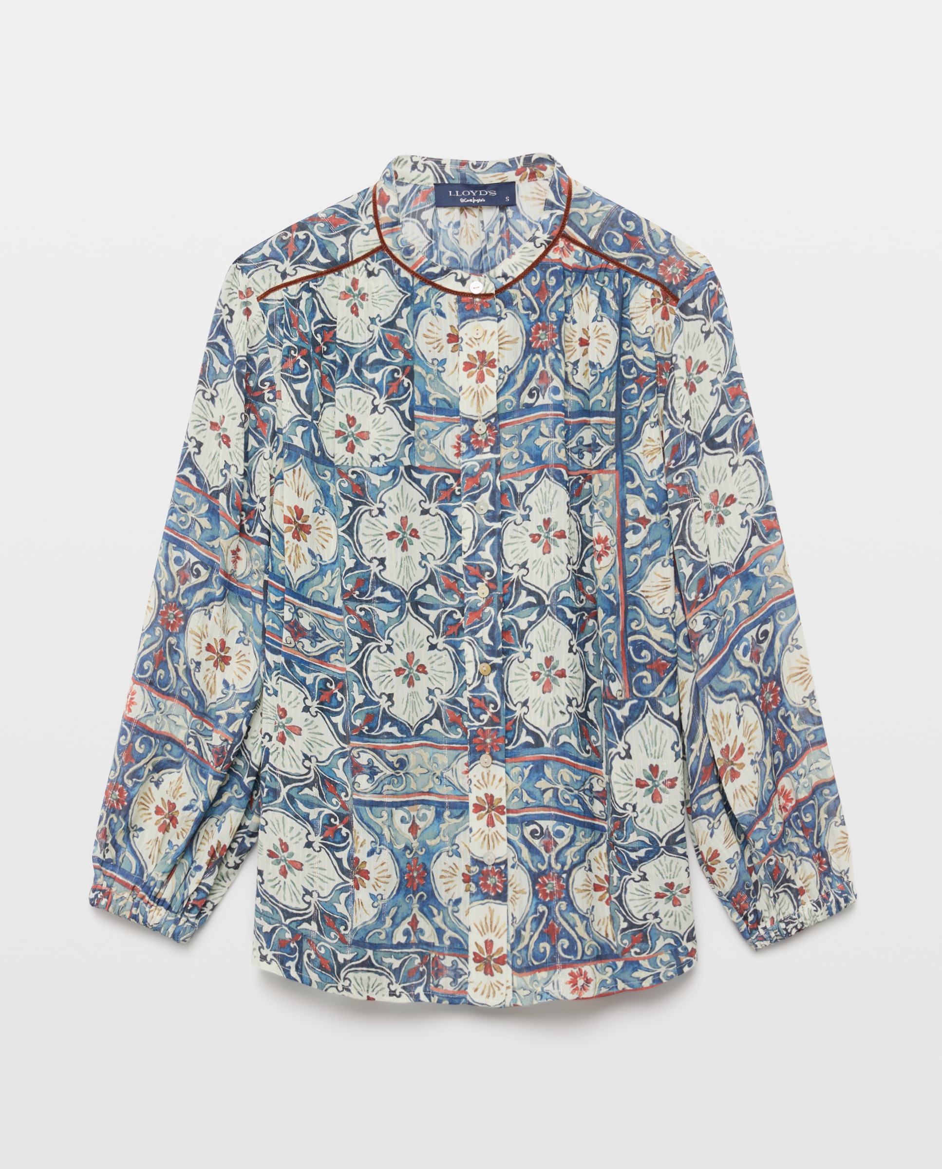 Imagem 0 de Blusa de Manga Comprida Estampada