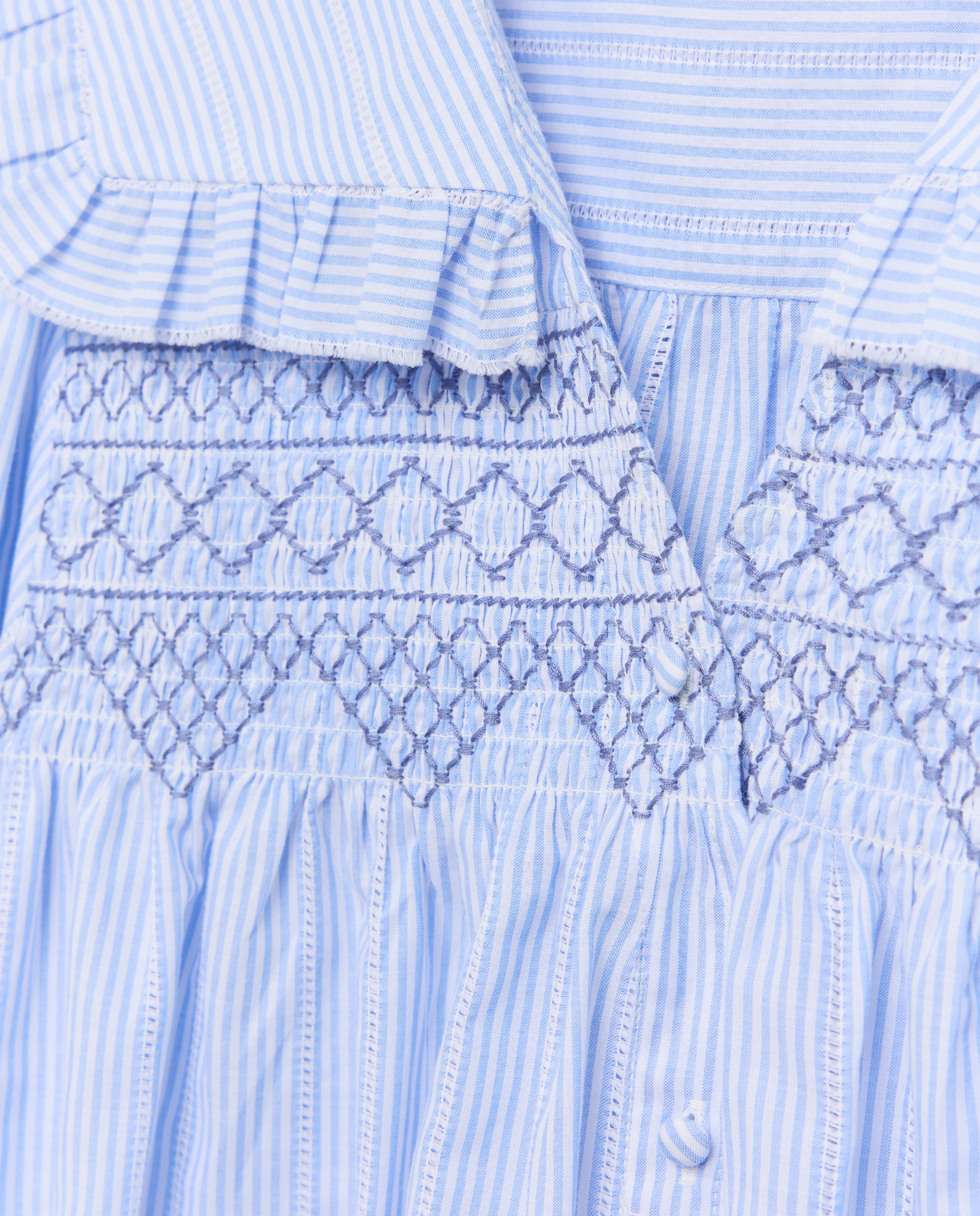 Blusa de mujer de manga larga de rayas - Lloyd's - Azul Azul-5