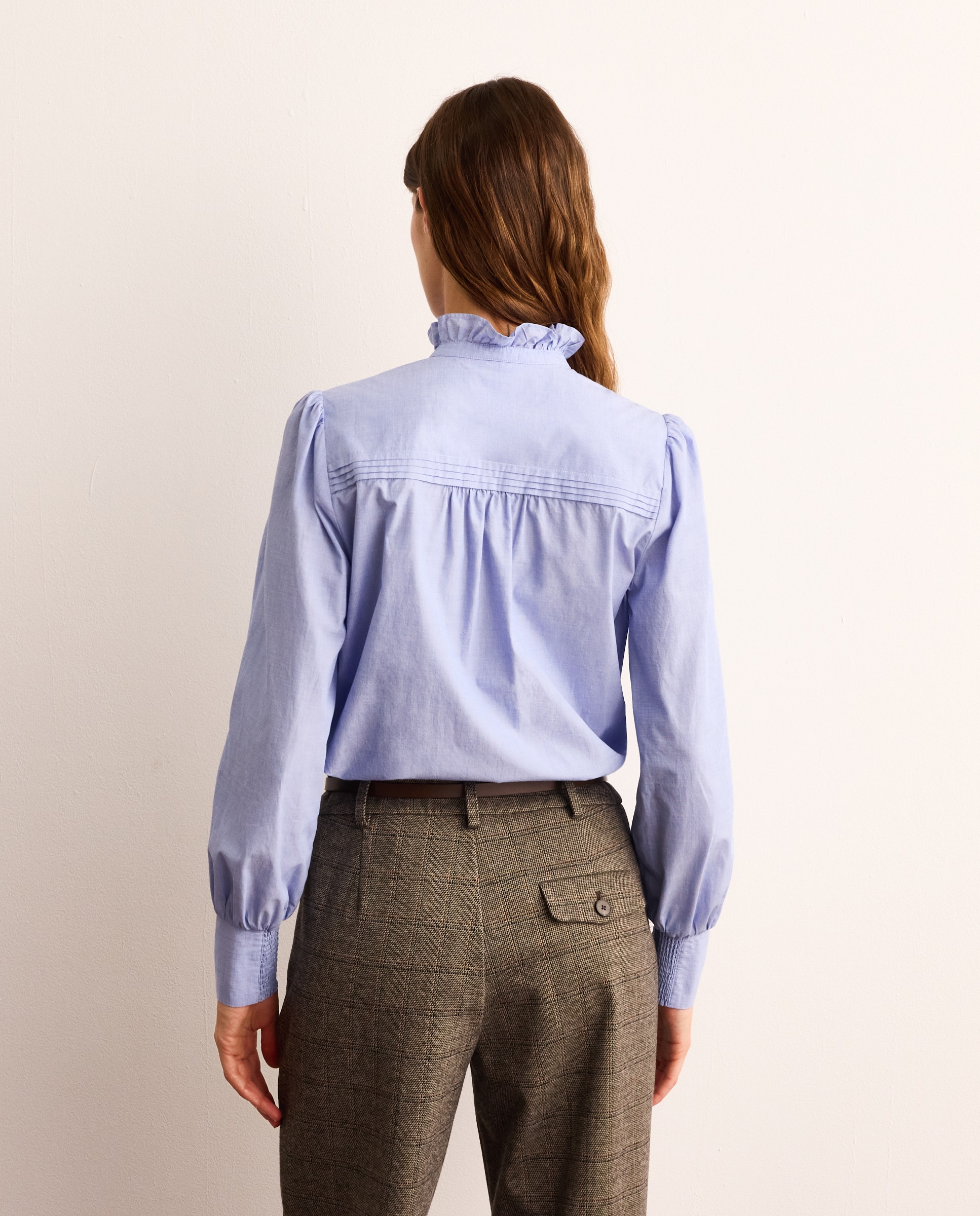 Blusa de mujer cuello mao - Lloyd's - 400 Azul 400 Azul-4