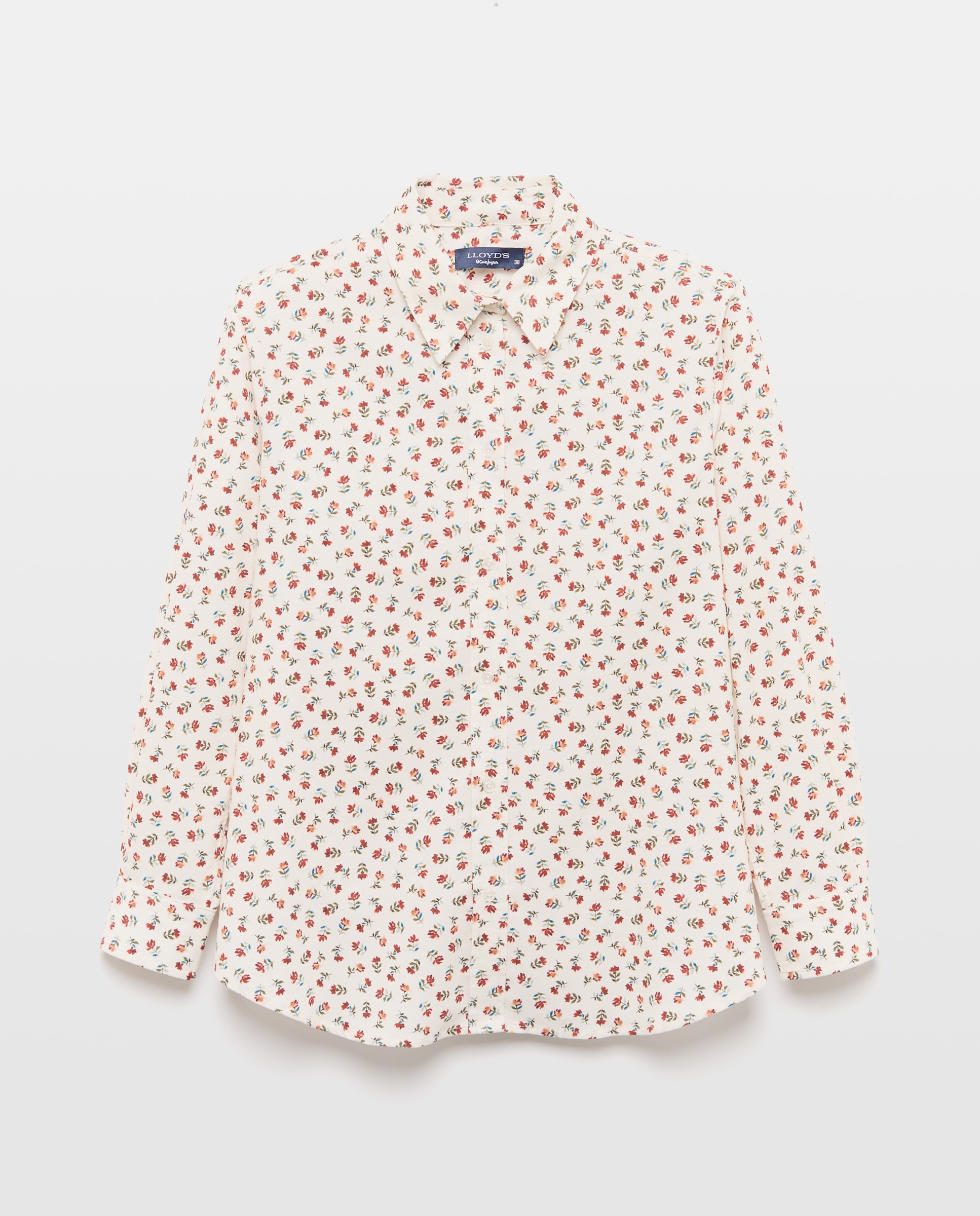 Imagem 0 de Camisa de Manga Comprida e Gola Tipo Padeiro