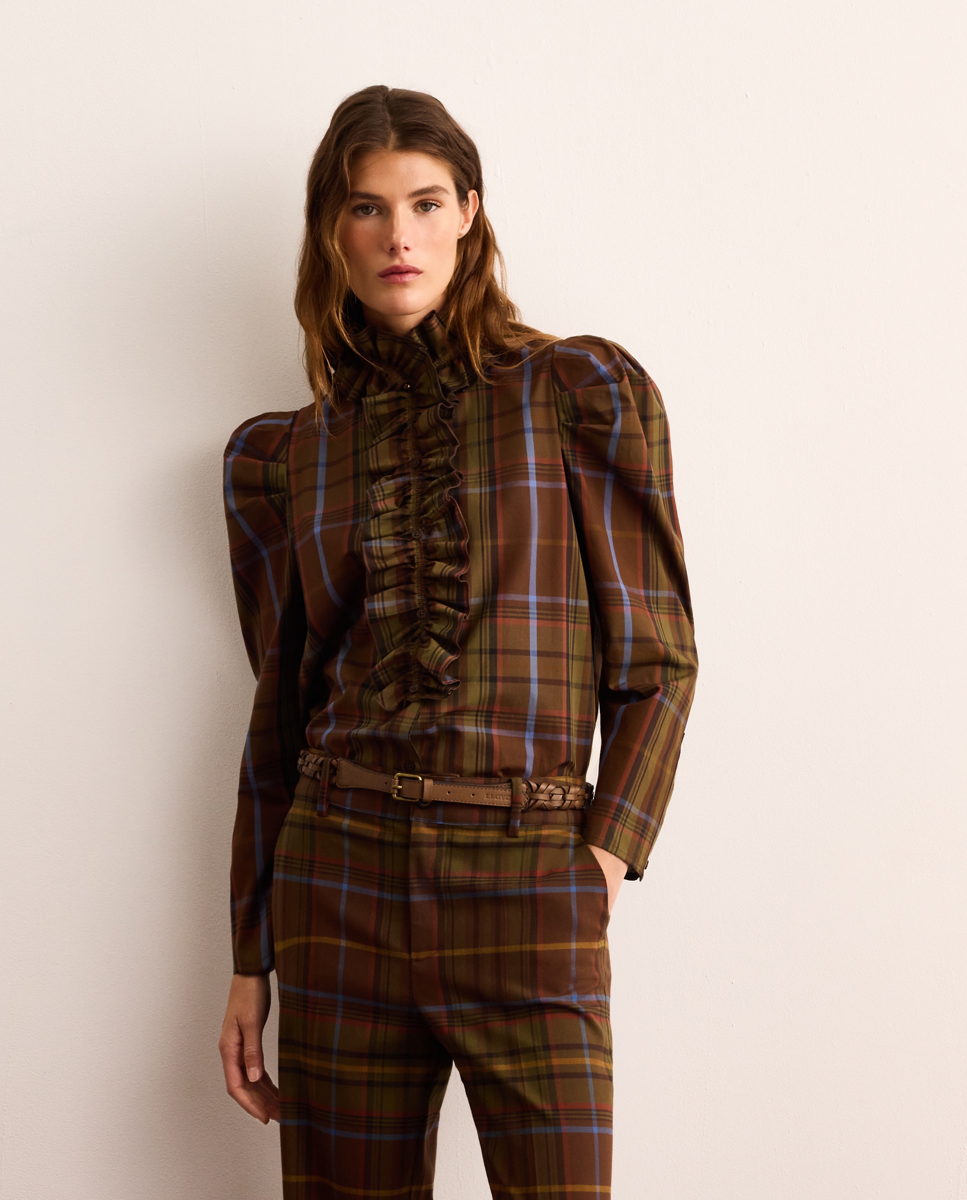 Blusa de cuello desmontable - Lloyd's - Marrón Marrón-1