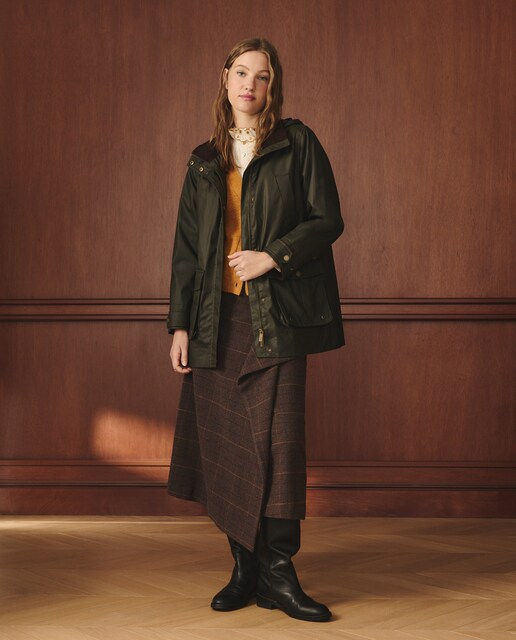 Imagen 0 de Falda midi con hebilla