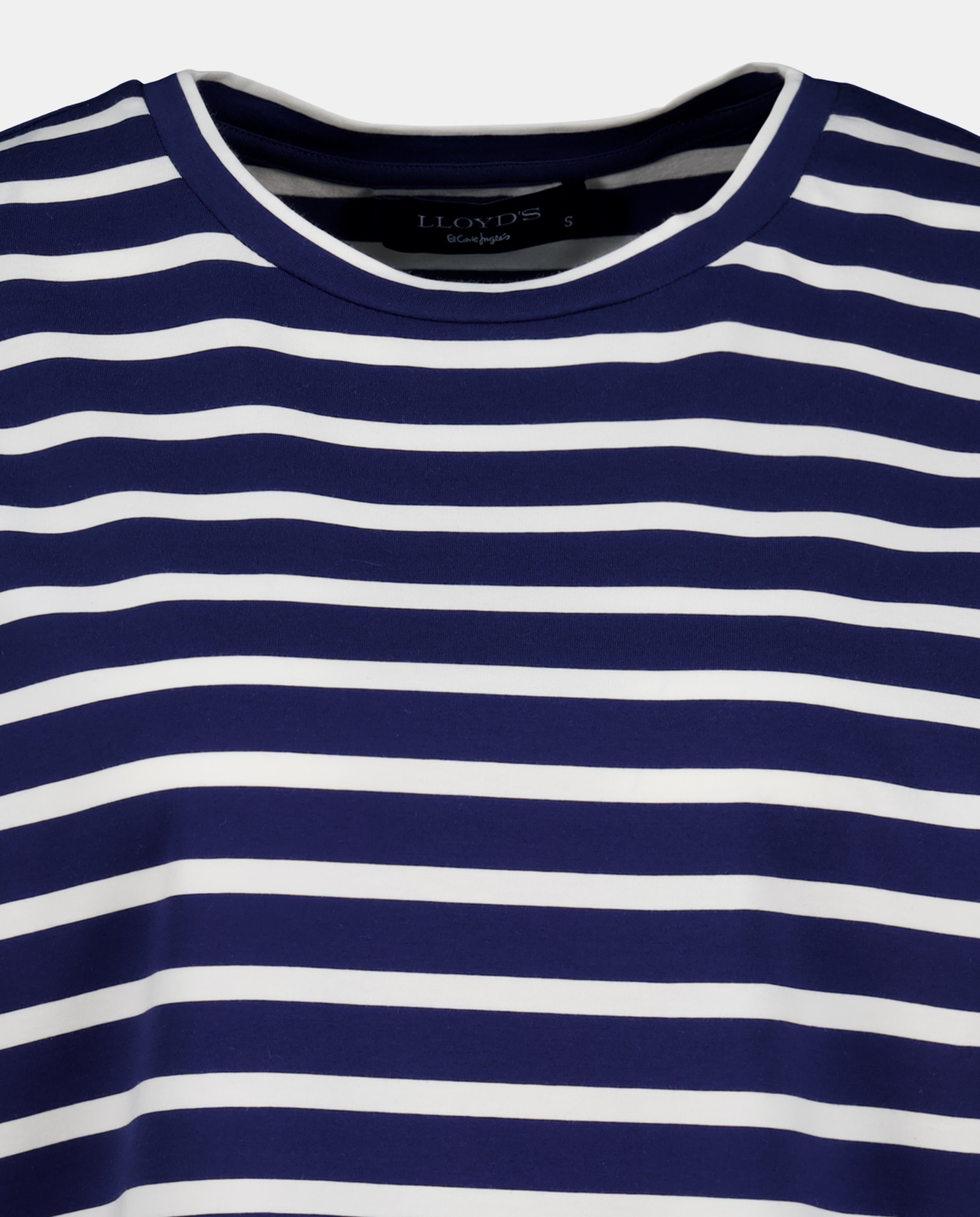 T-shirt estampada de mulher com manga curta Azul-marinho-5