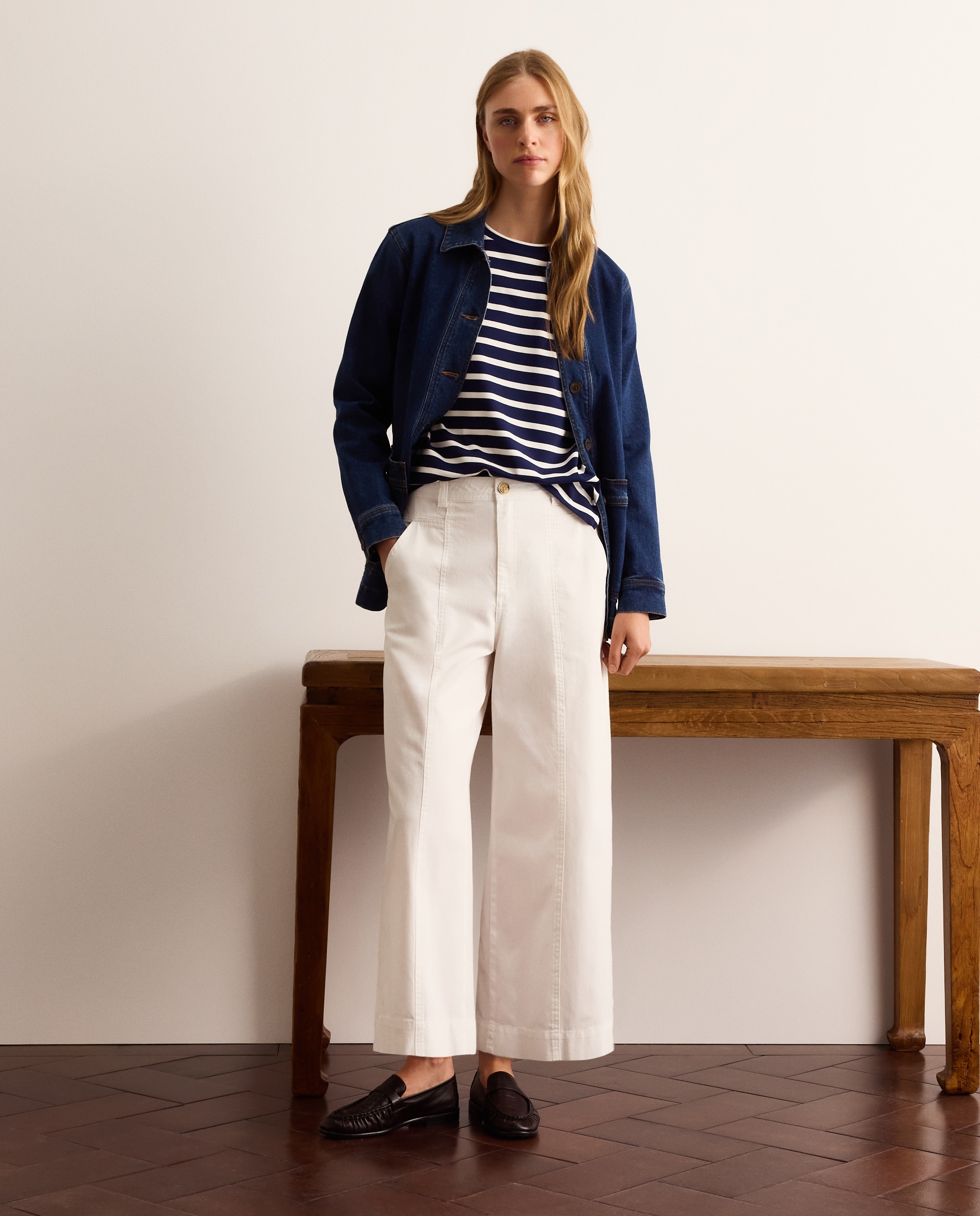 Camiseta de mujer a rayas - Lloyd's - Azul Azul-2