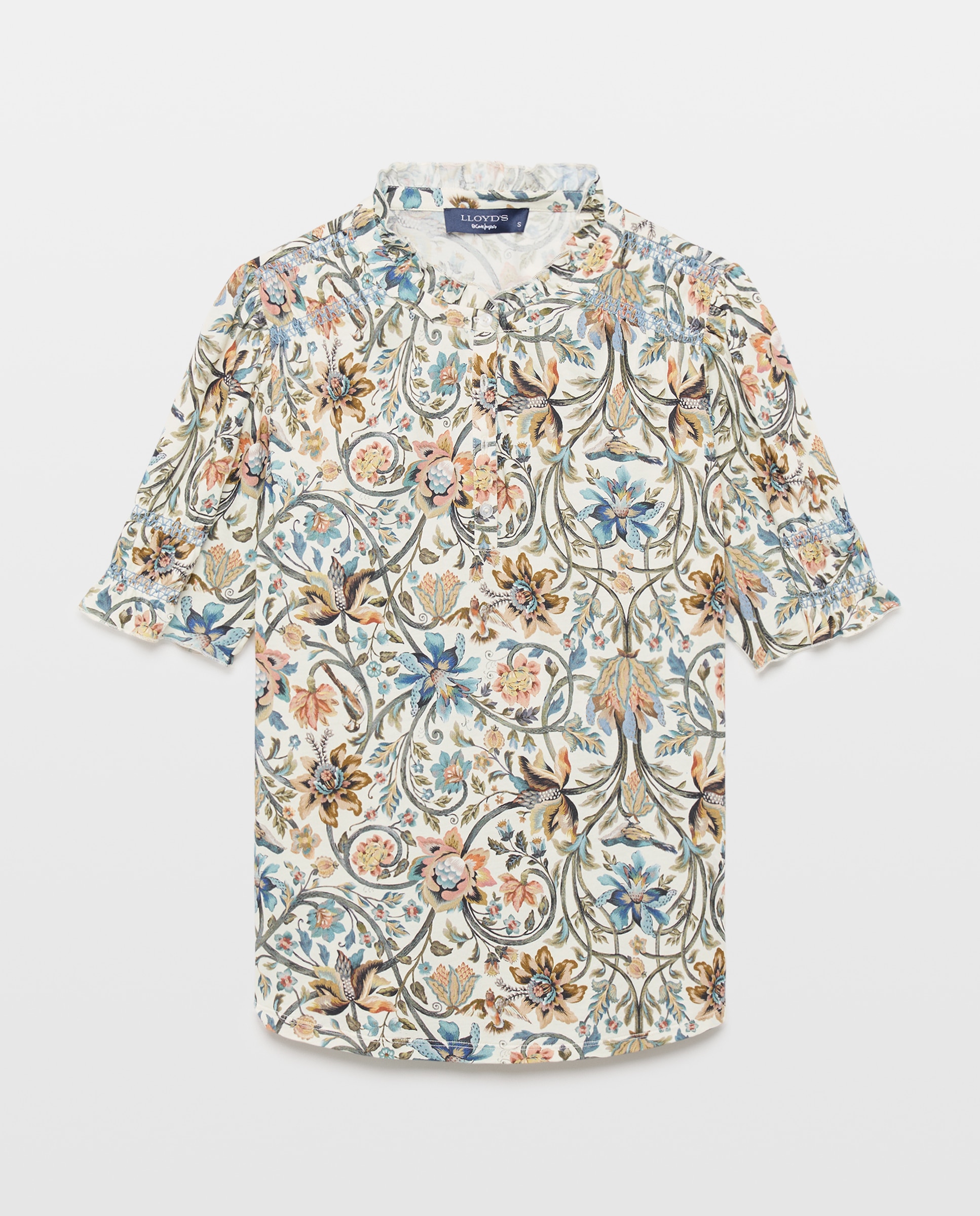 Imagem 0 de T-shirt com Estampado de Jardim