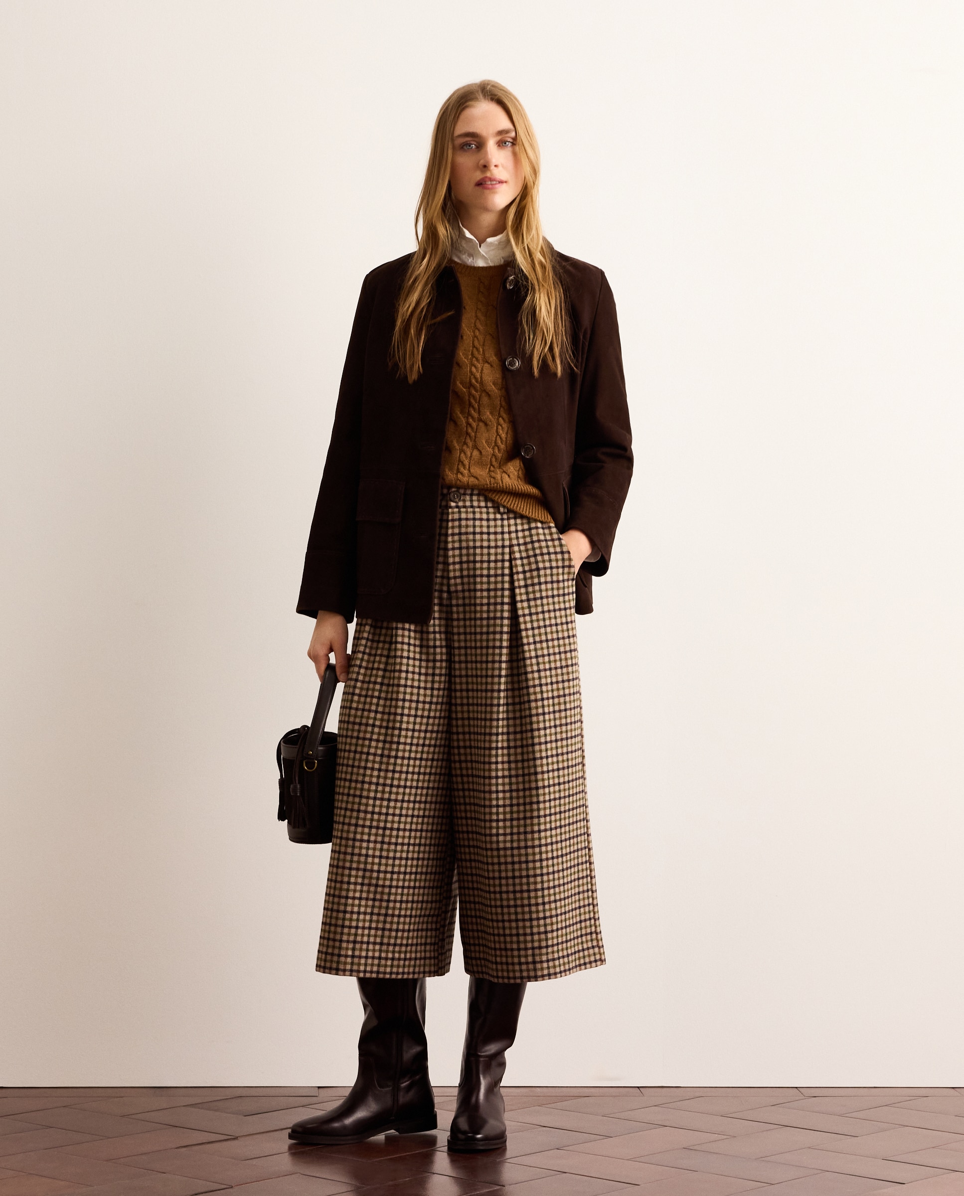 Jersey manga larga de mujer con cuello caja - Lloyd's - Toffee Toffee-2