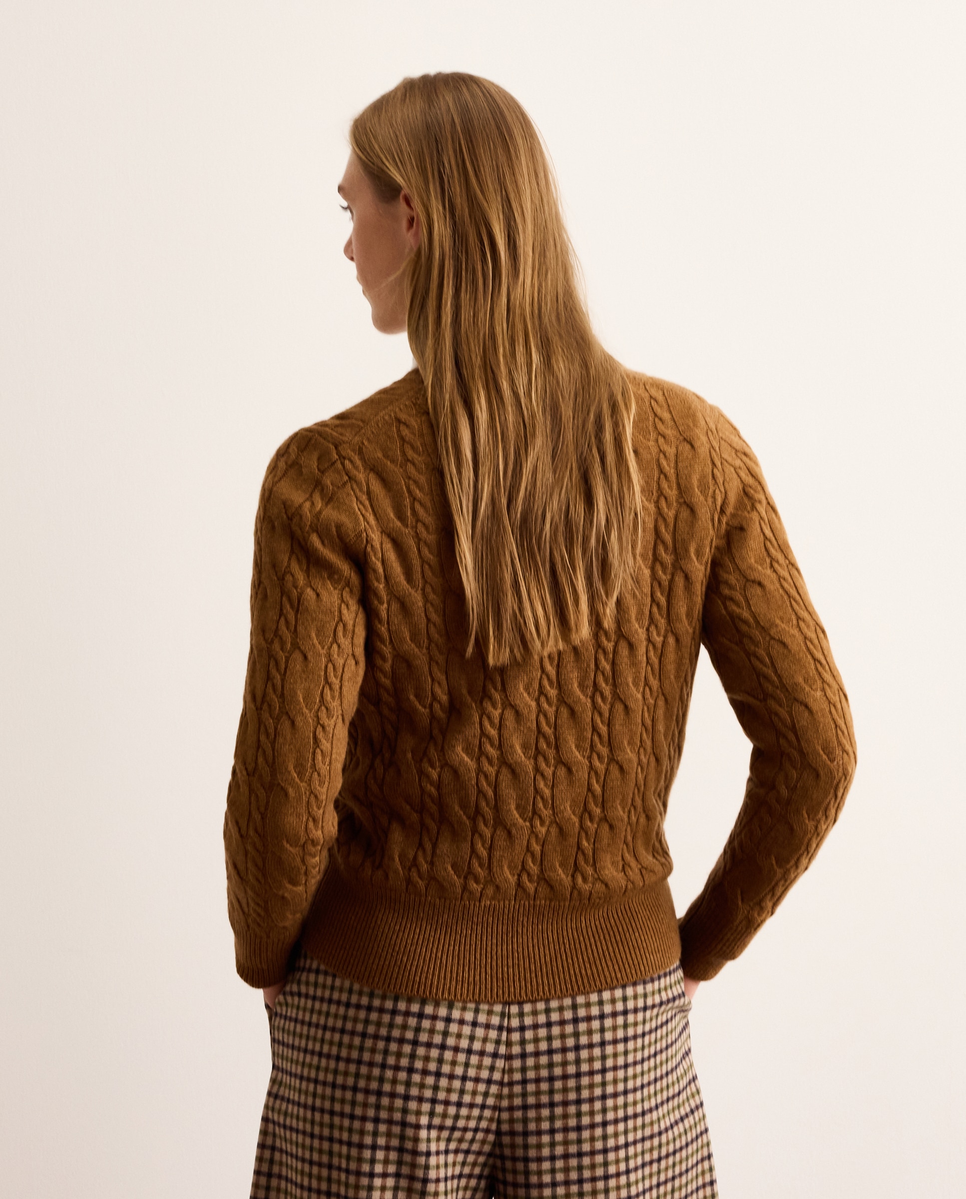 Jersey manga larga de mujer con cuello caja - Lloyd's - Toffee Toffee-3