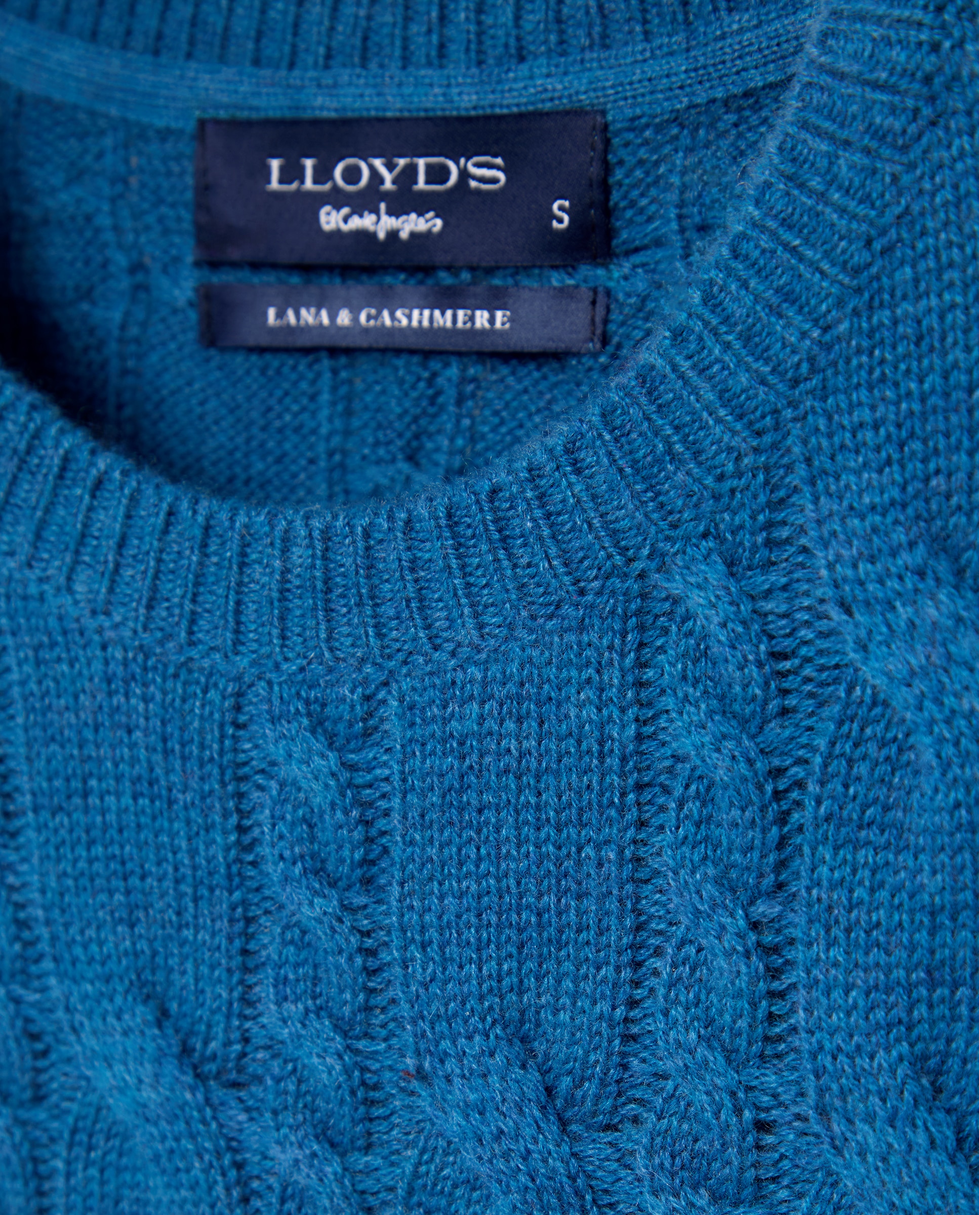 Jersey manga larga de mujer con cuello caja - Lloyd's - 400 Azul 400 Azul-5
