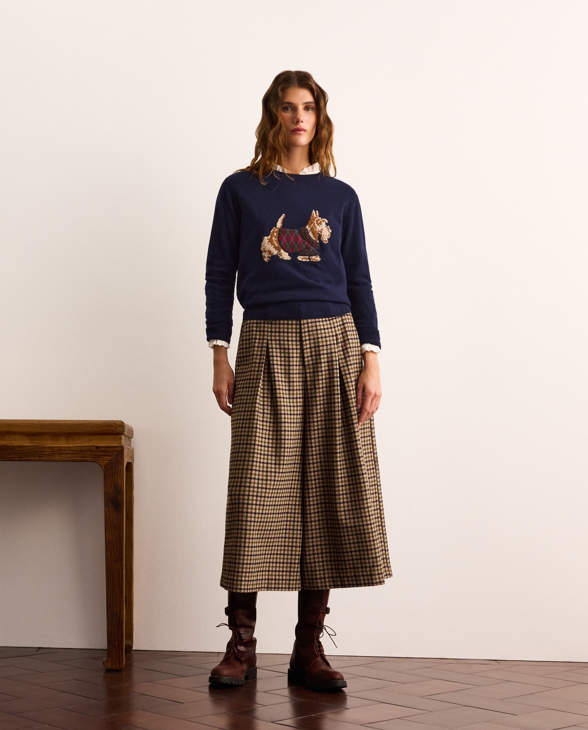 Jersey de mujer de manga larga jacquard - Lloyd's - Visón claro Visón claro-2