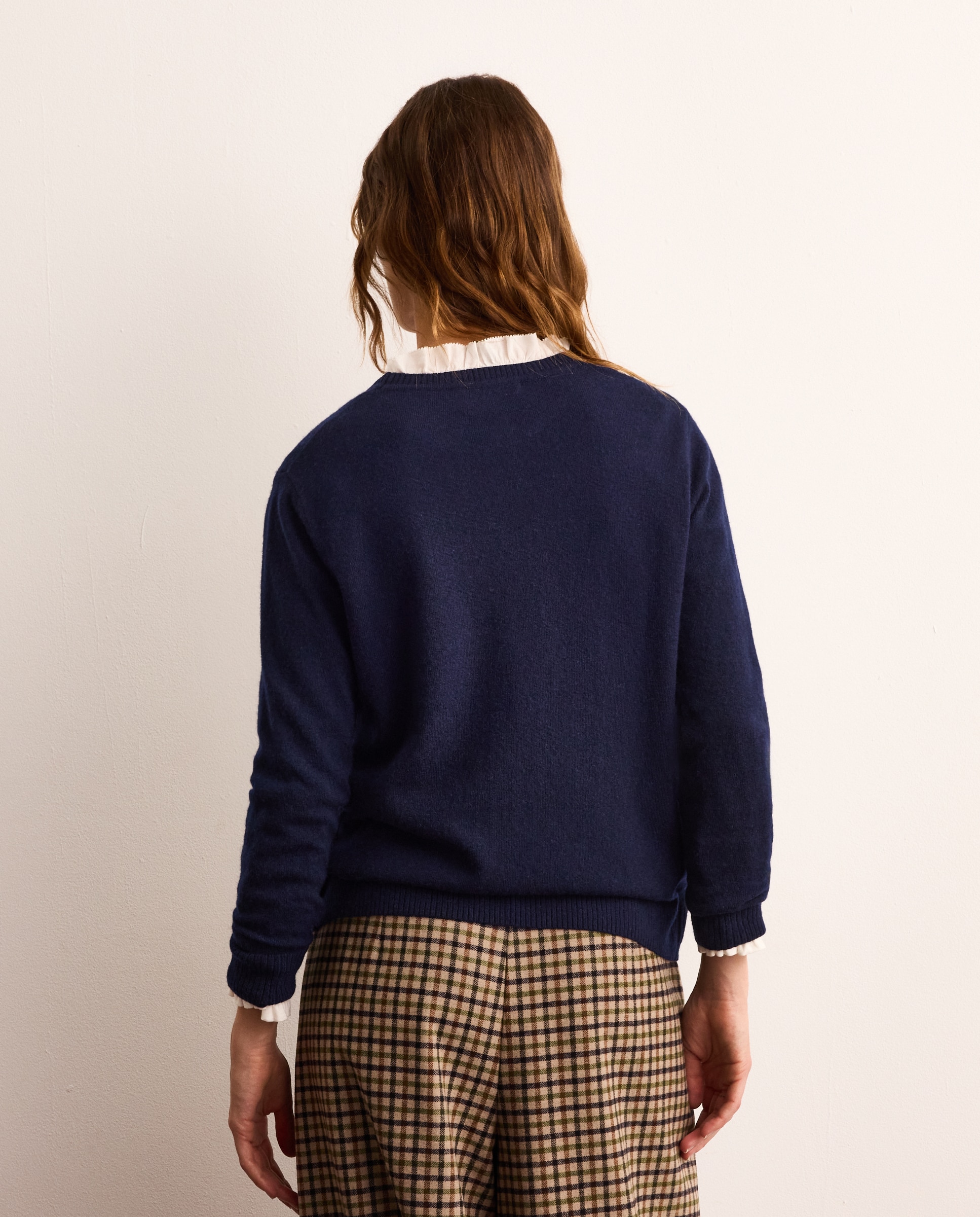Jersey de mujer de manga larga jacquard - Lloyd's - Visón claro Visón claro-4