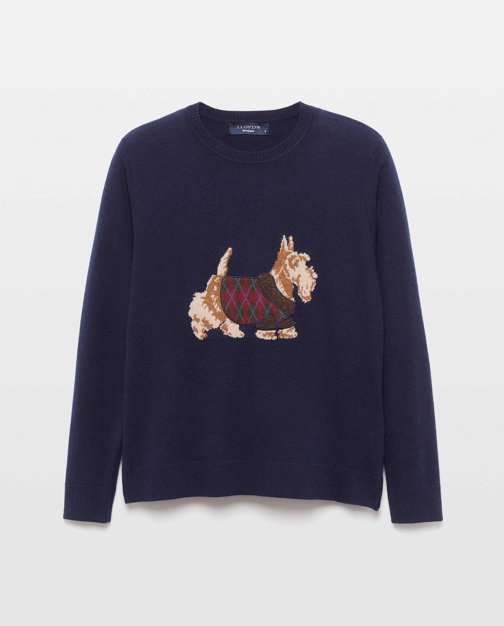 Jersey de mujer de manga larga jacquard - Lloyd's - Visón claro Visón claro-5