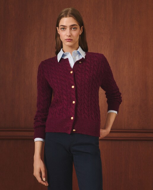 Imagem 0 de Cardigan Liso com Manga Comprida