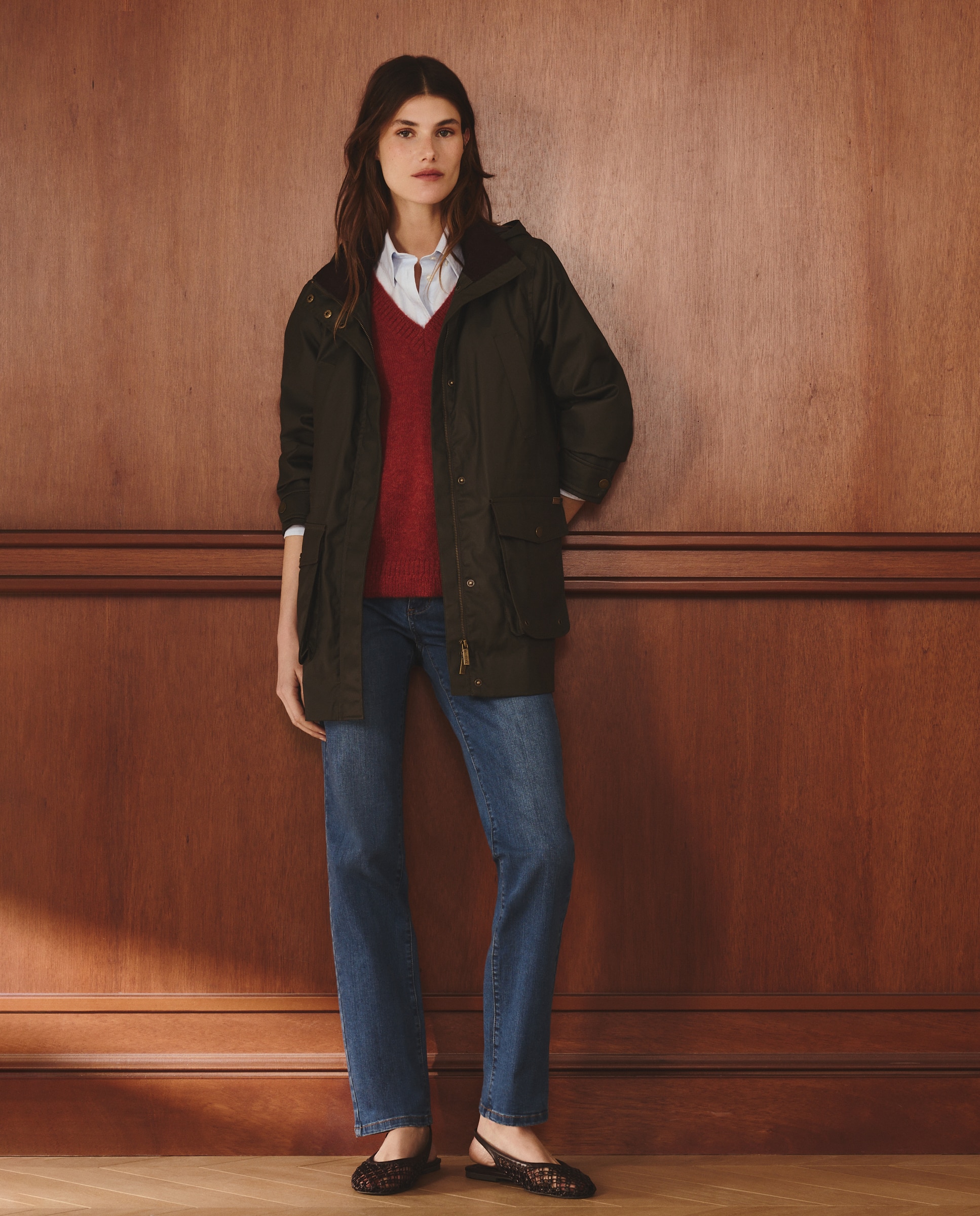 Jeans skinny lisas Cinzento-1