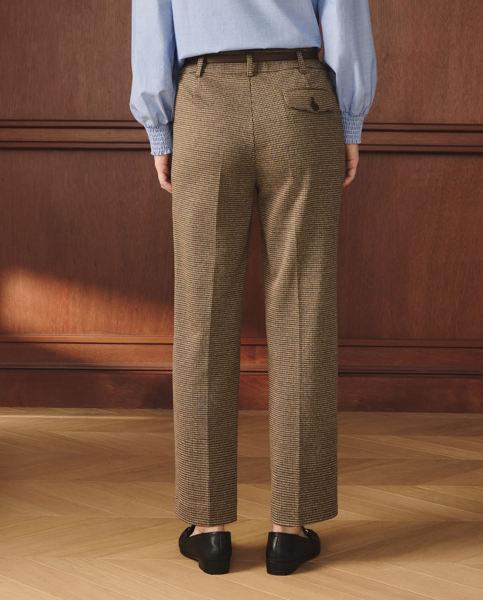 Jeans Straight Lisas Castanho-3