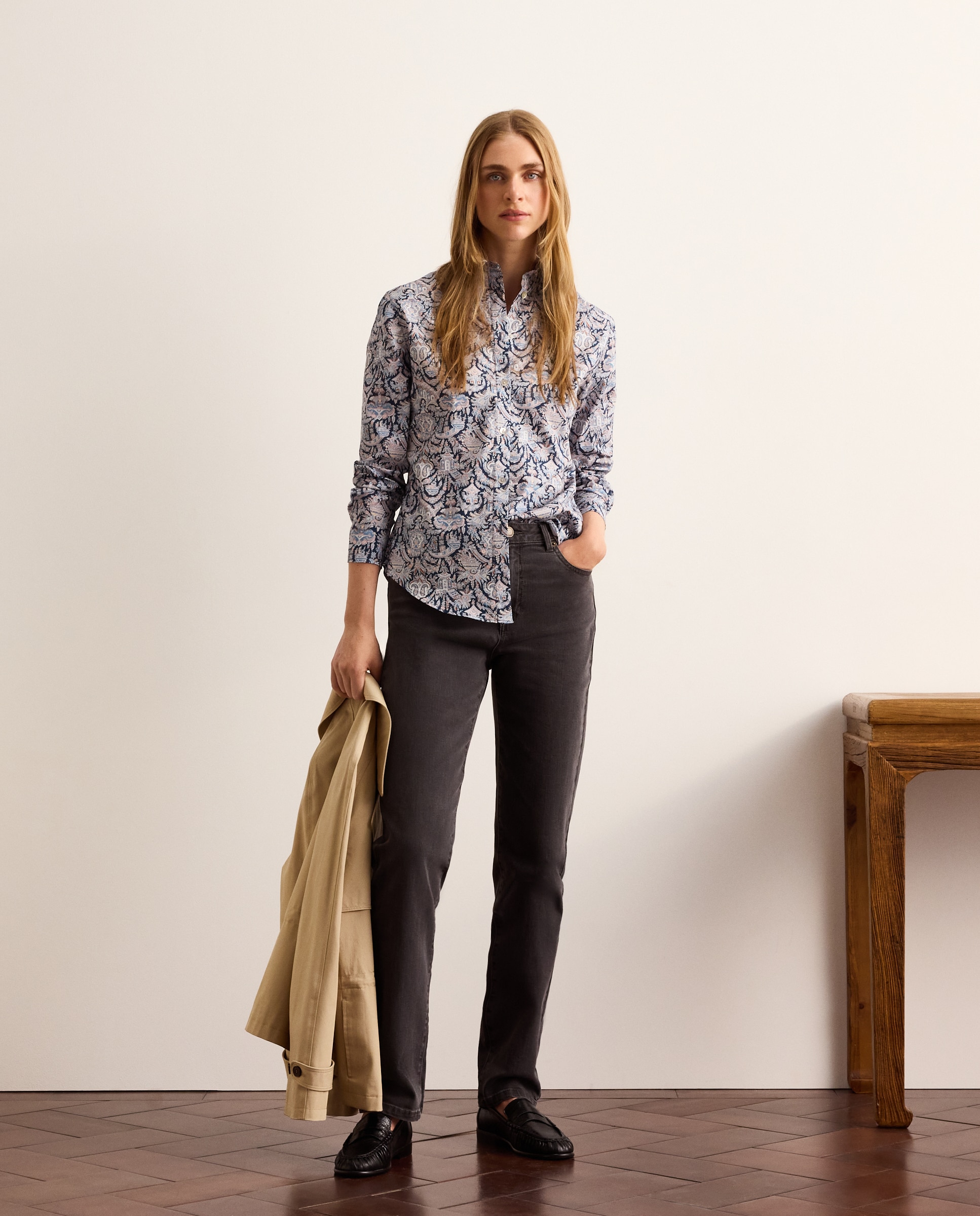 Imagem 0 de Jeans Semi Skinny com Fita Tricolor