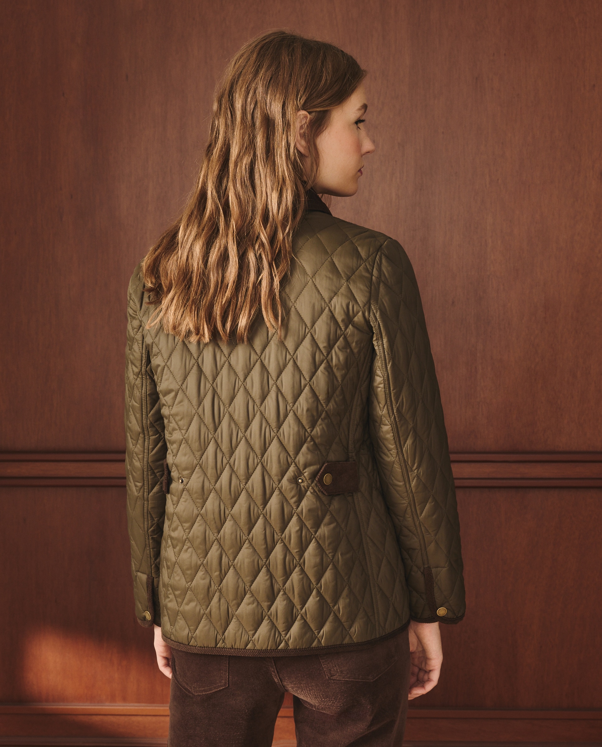 Casaco Husky Curto Liso 520 Caqui-3